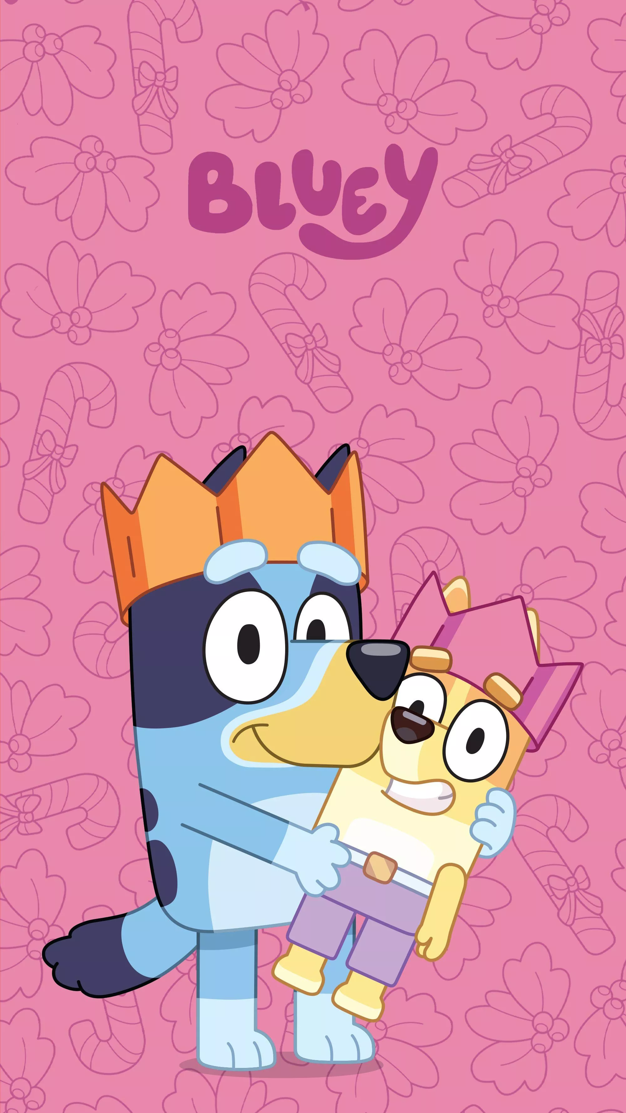 Bluey Christmas wallpaper