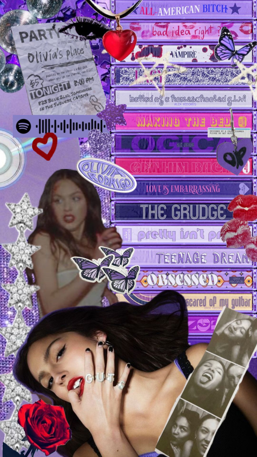 Olivia Rodrigo Guts #wallpaper