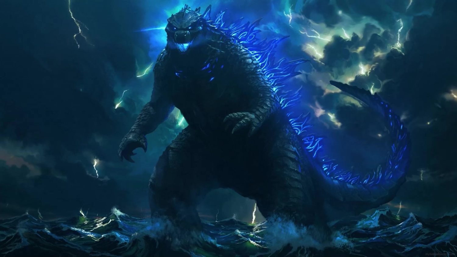 Godzilla Atomic Breath Live Wallpaper