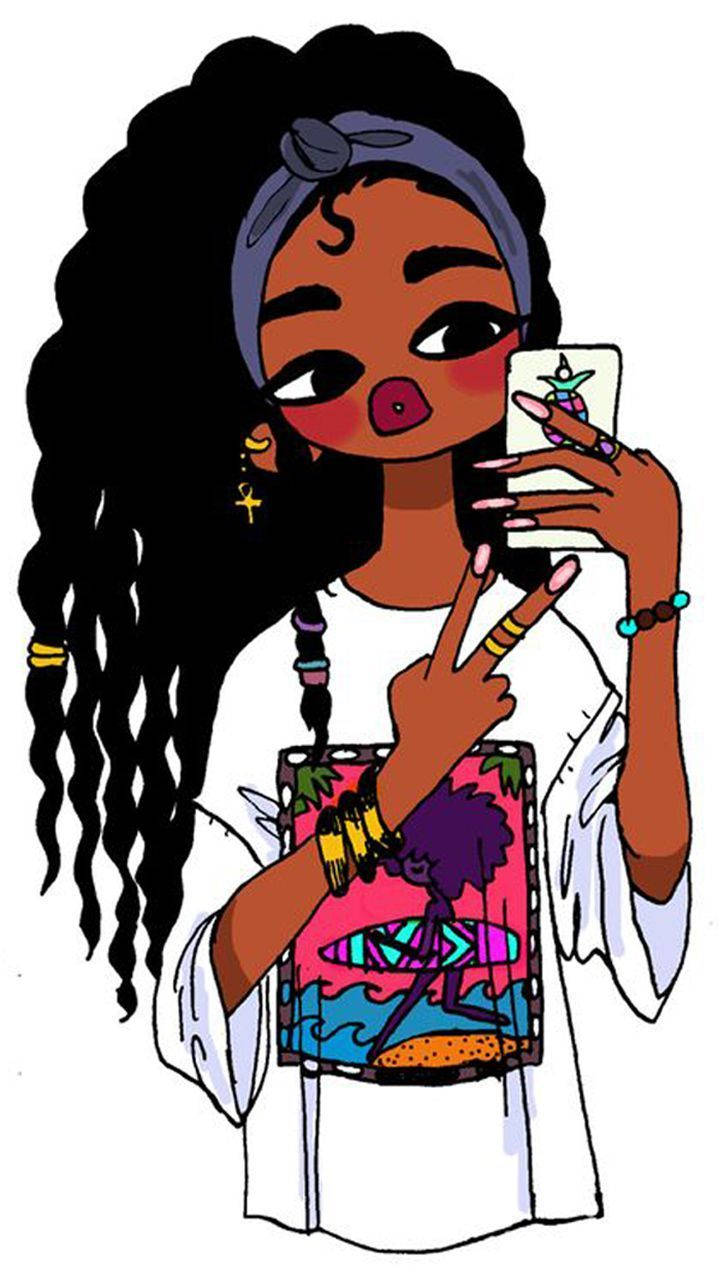 Black Girl Baddie Wallpaper