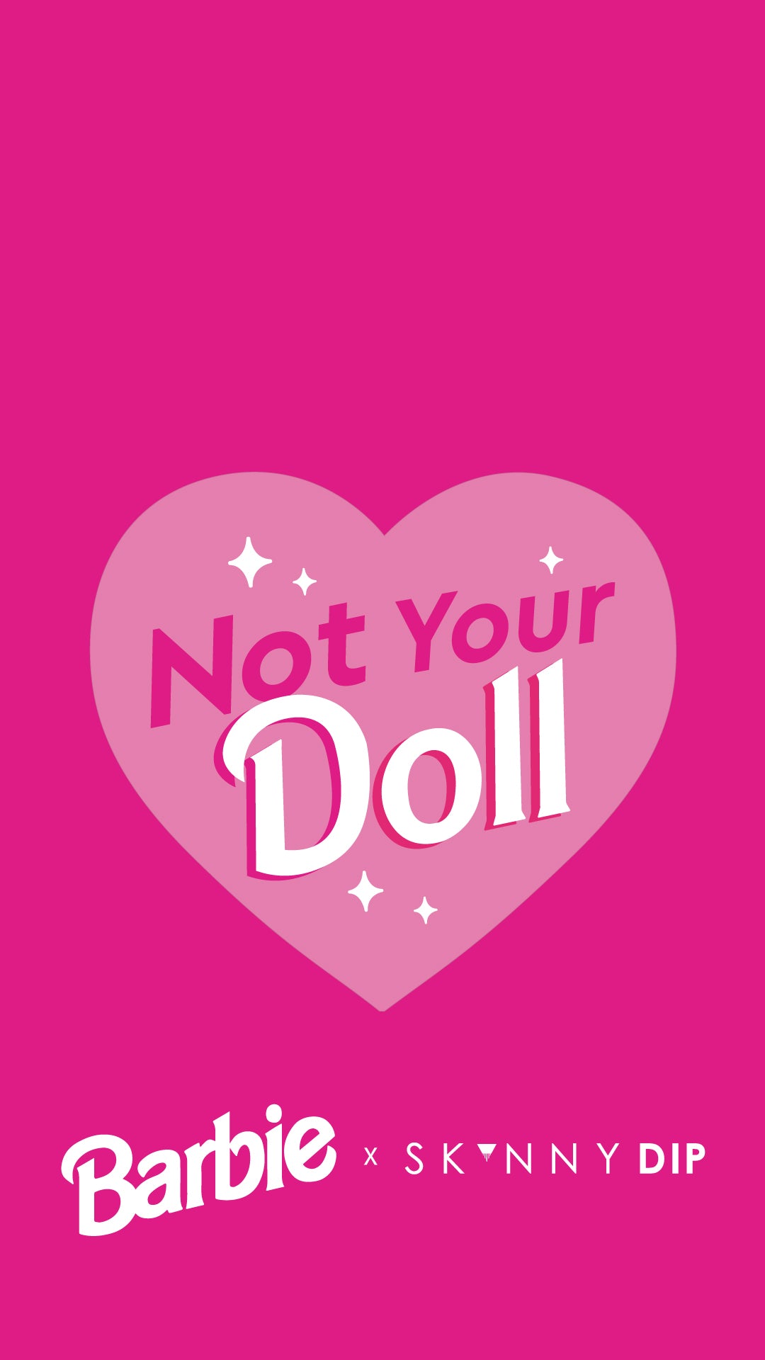 Barbie x Skinnydip: Phone Wallpaper