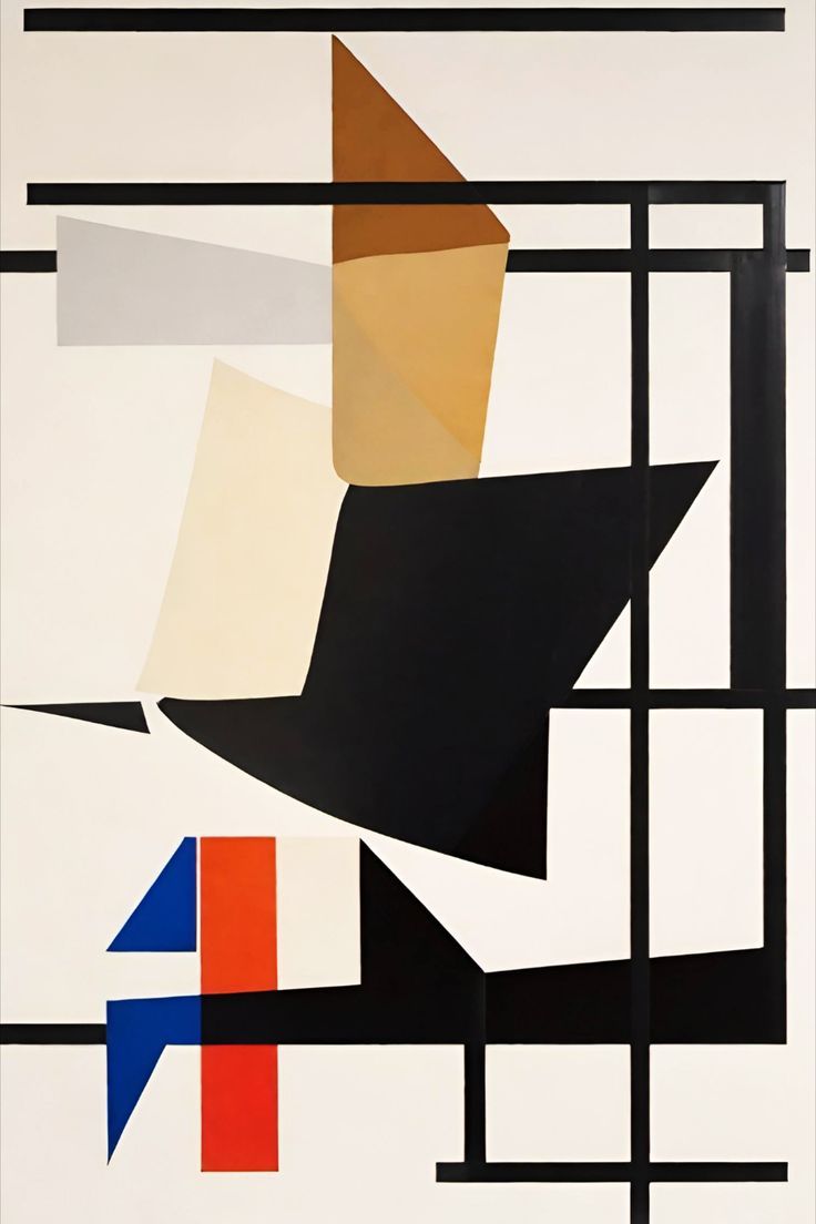 iPhone Wallpaper: Abstract Bauhaus Style