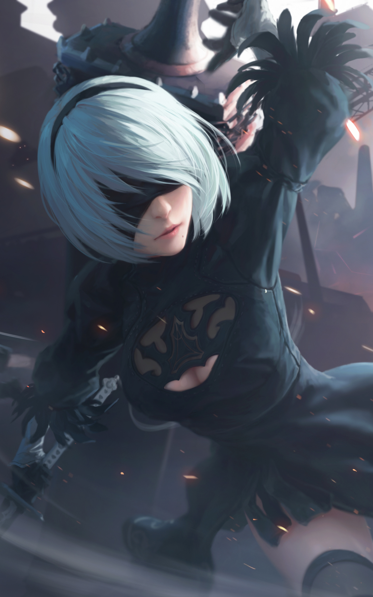 NieR: Automata Phone Wallpaper