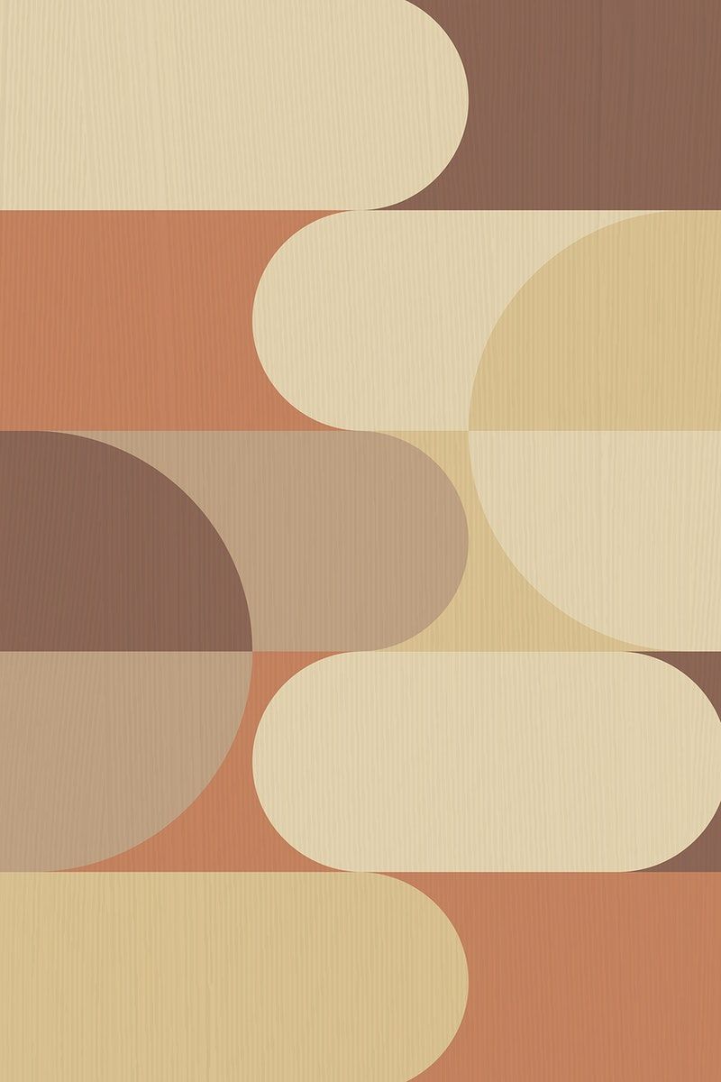 Bauhaus background, brown earth tone