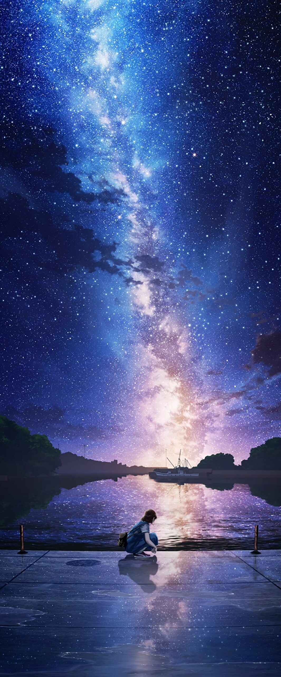 Anime Landscape iPhone Wallpaper 4k