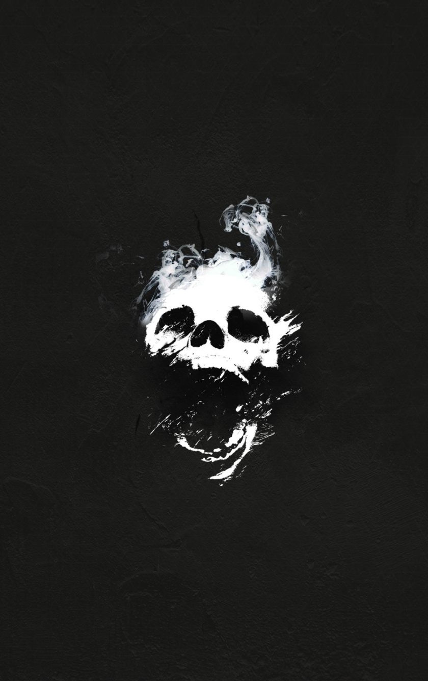 wallpaper 840x1336 skull, destiny 2