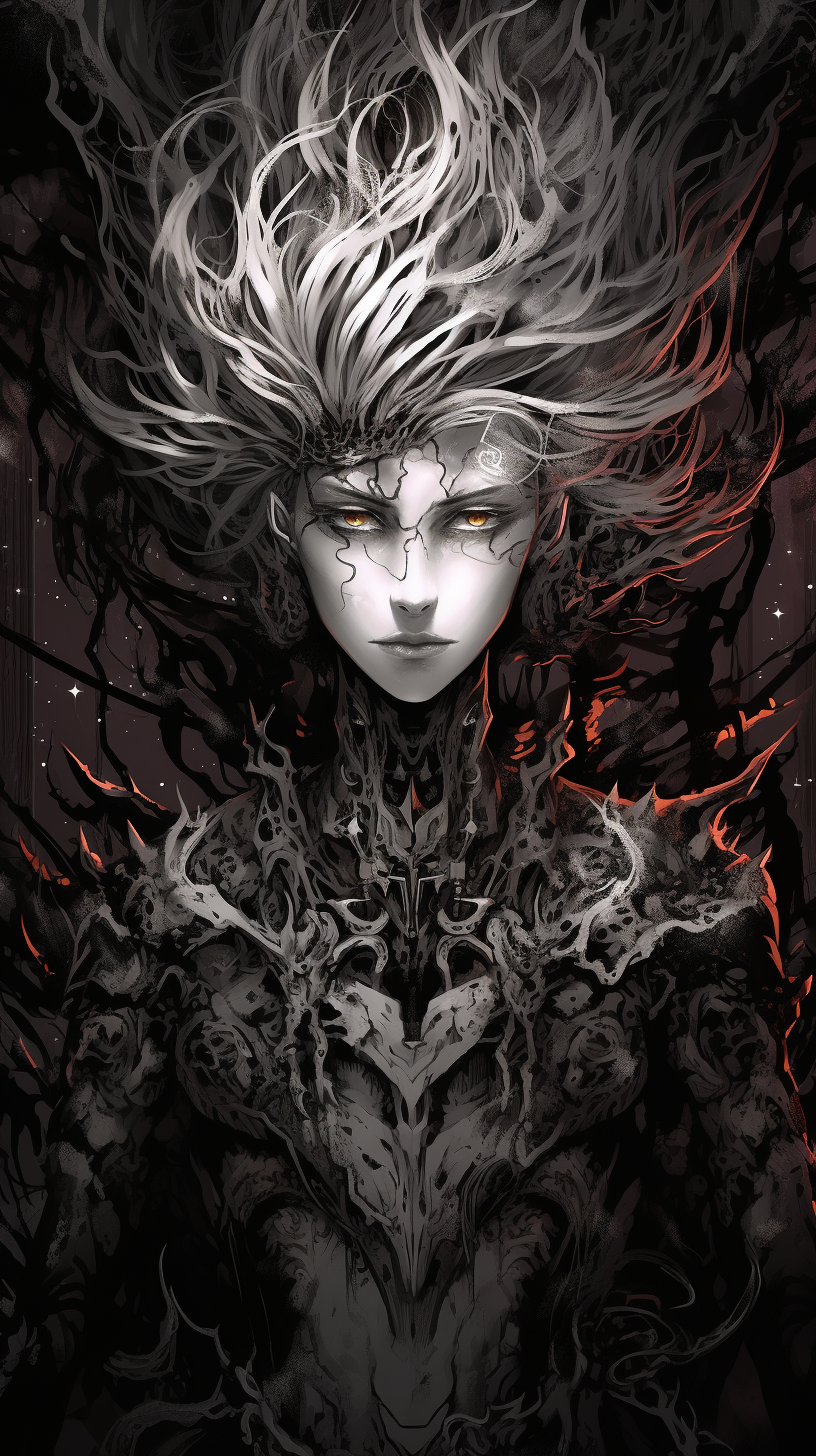 Gothic Style Anime Villain