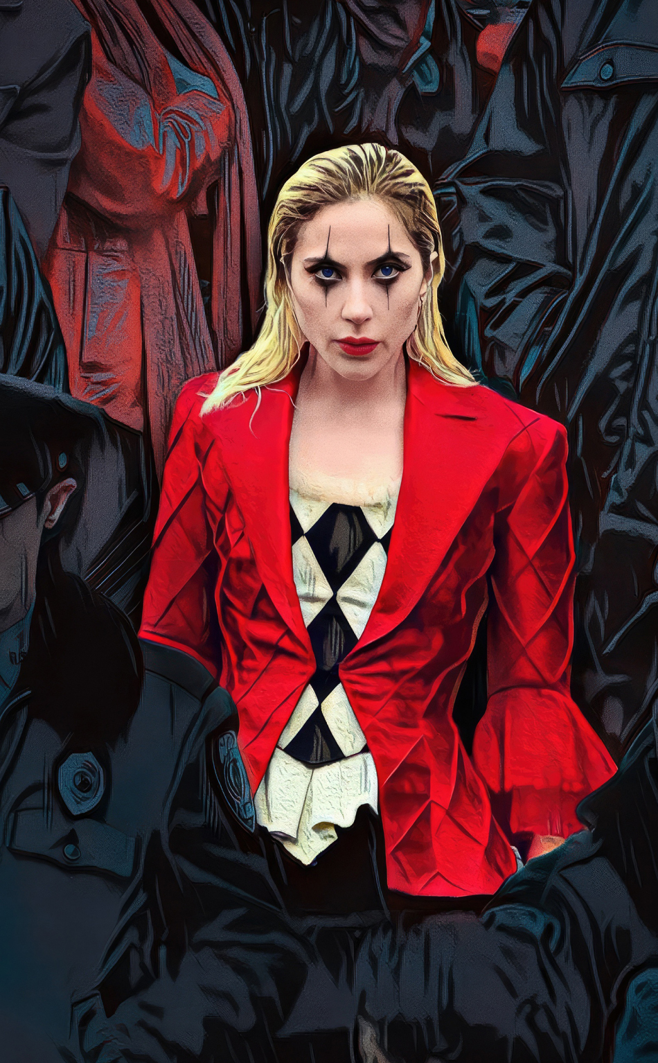 Download wallpaper 950x1534 lady gaga