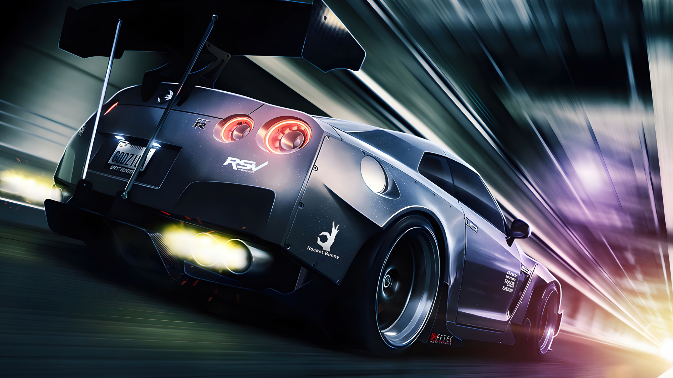 Nissan GTR R35 4K Wallpaper Car