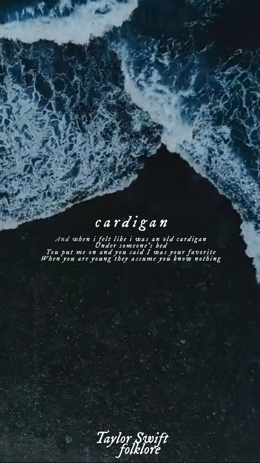 Taylor Swift folklore - 'cardigan