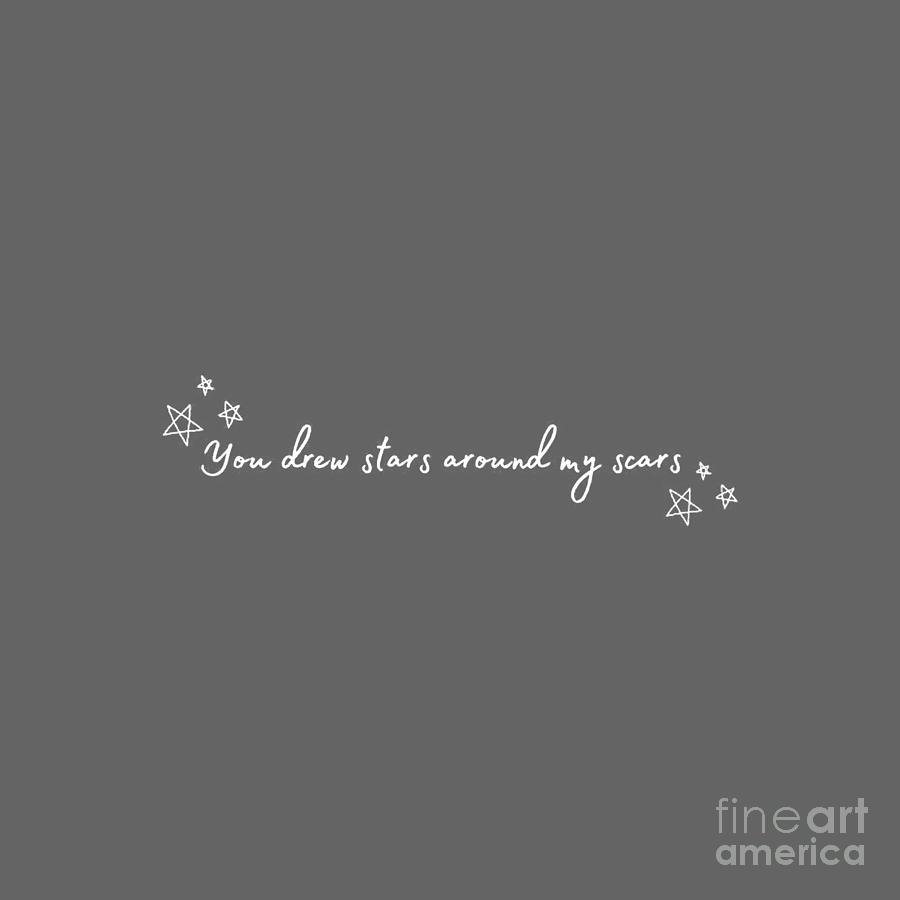 Taylor Swift Cardigan Lyrics Drawing