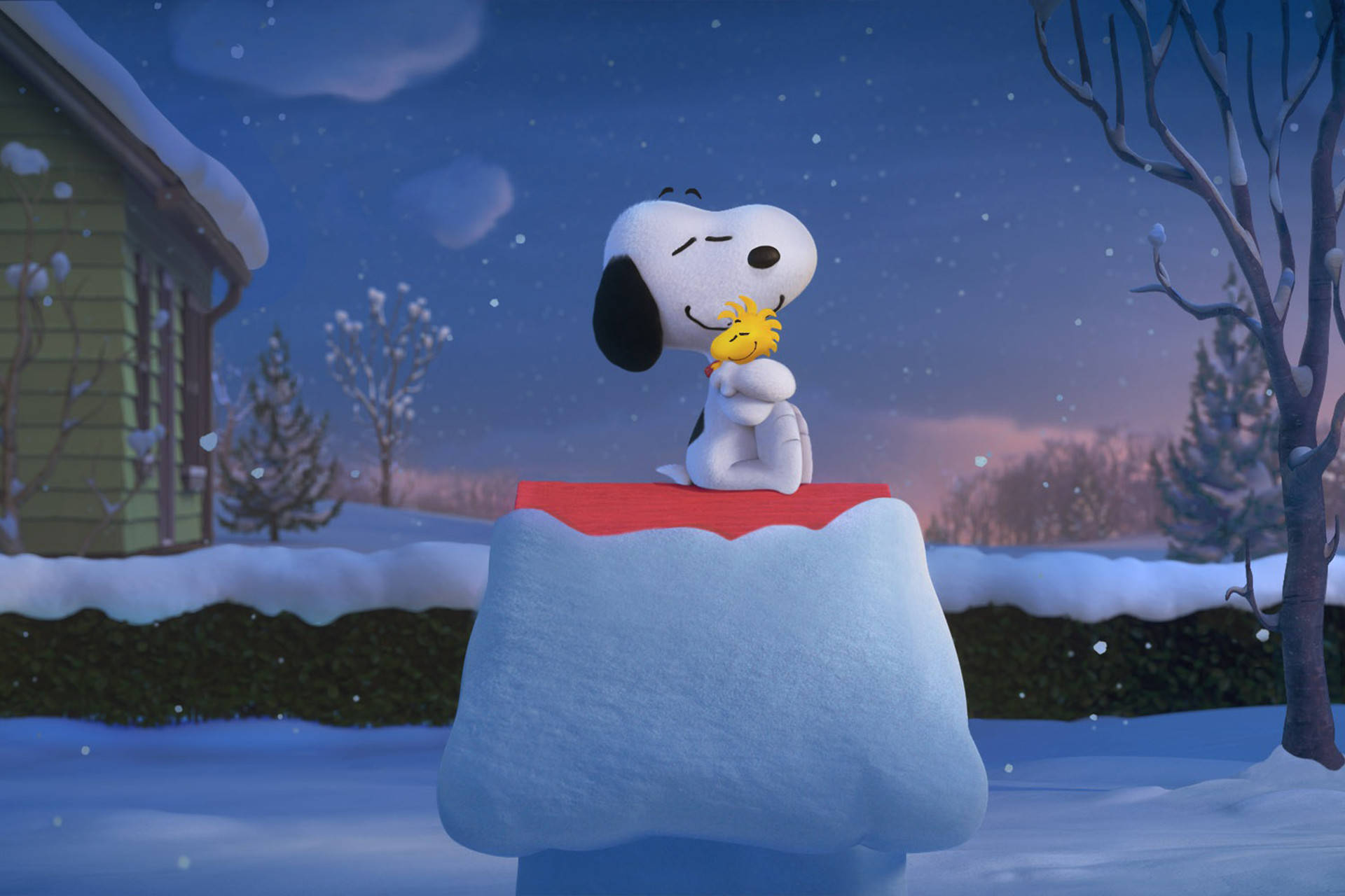 Free Snoopy Christmas HD Wallpaper