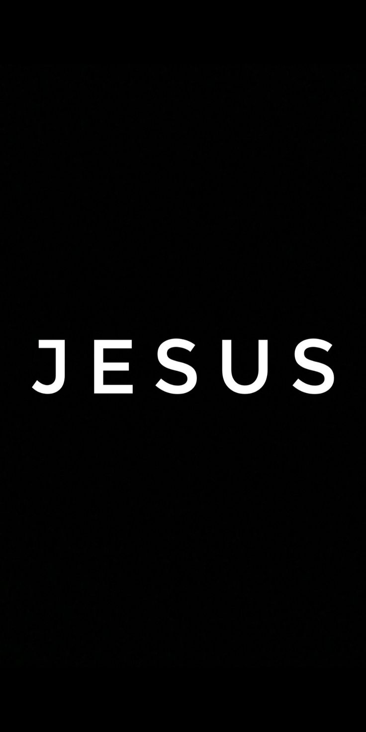 Black wallpaper. Jesus wallpaper