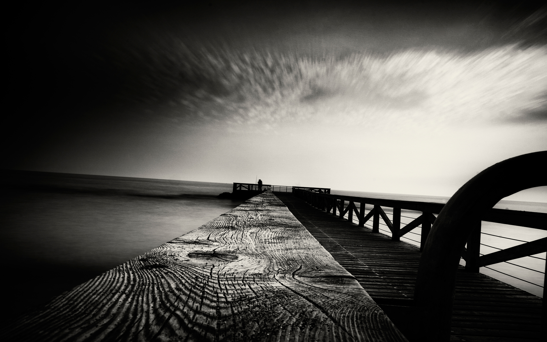 HD desktop wallpaper: Black & White