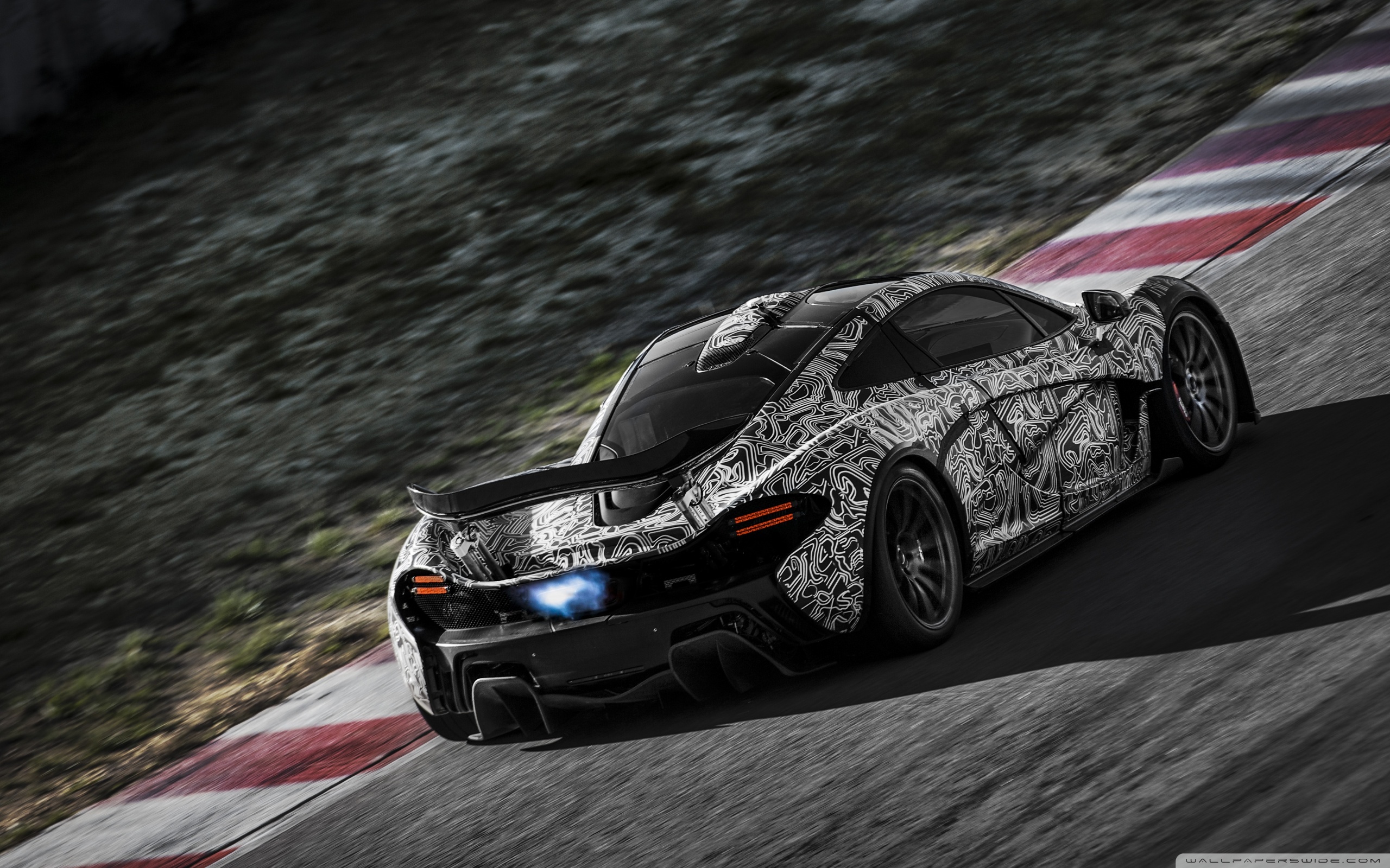 McLaren P1 Car Race Ultra HD Desktop