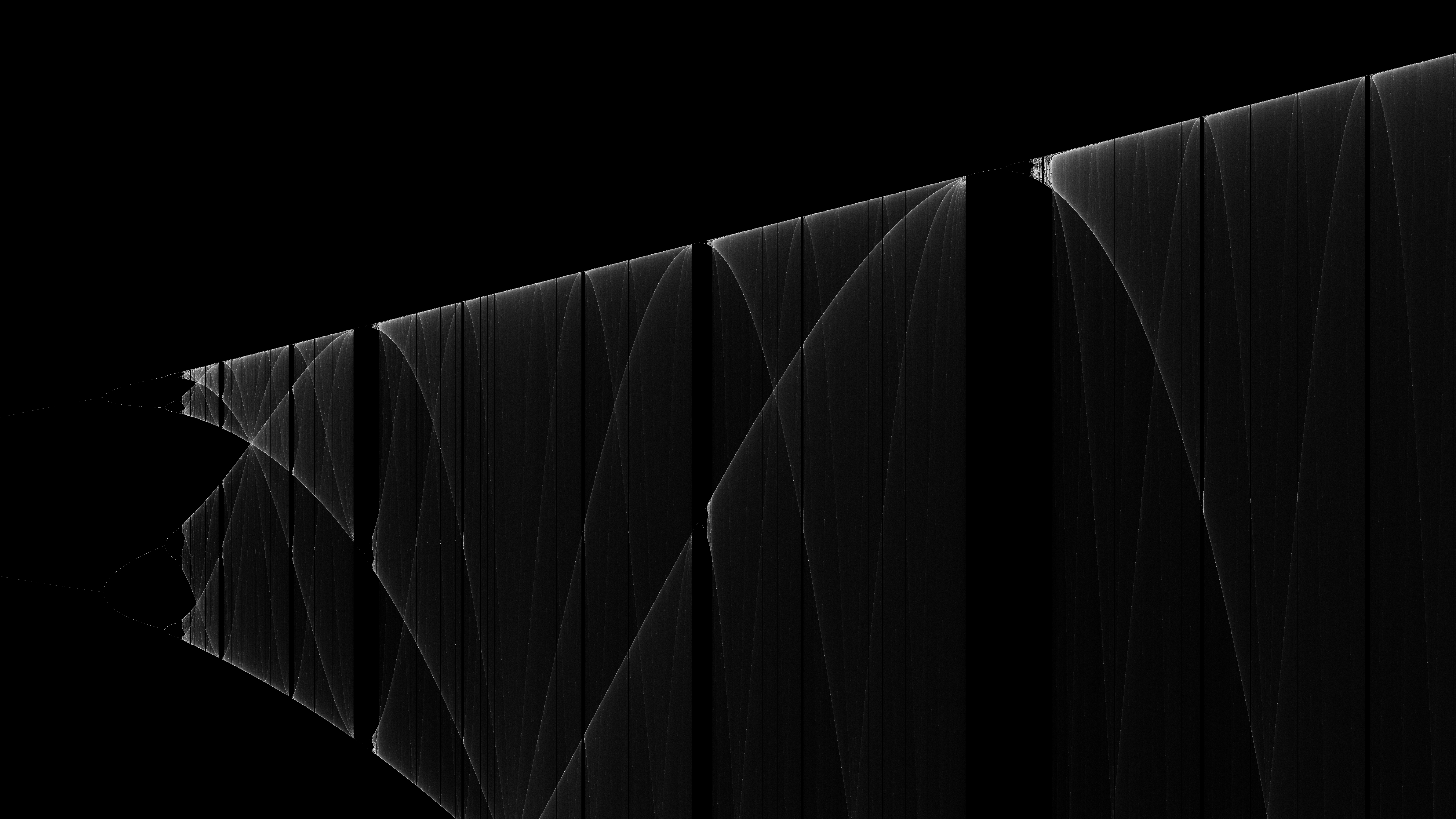 Feigenbaum Fractal 8K Wallpaper 20Mb