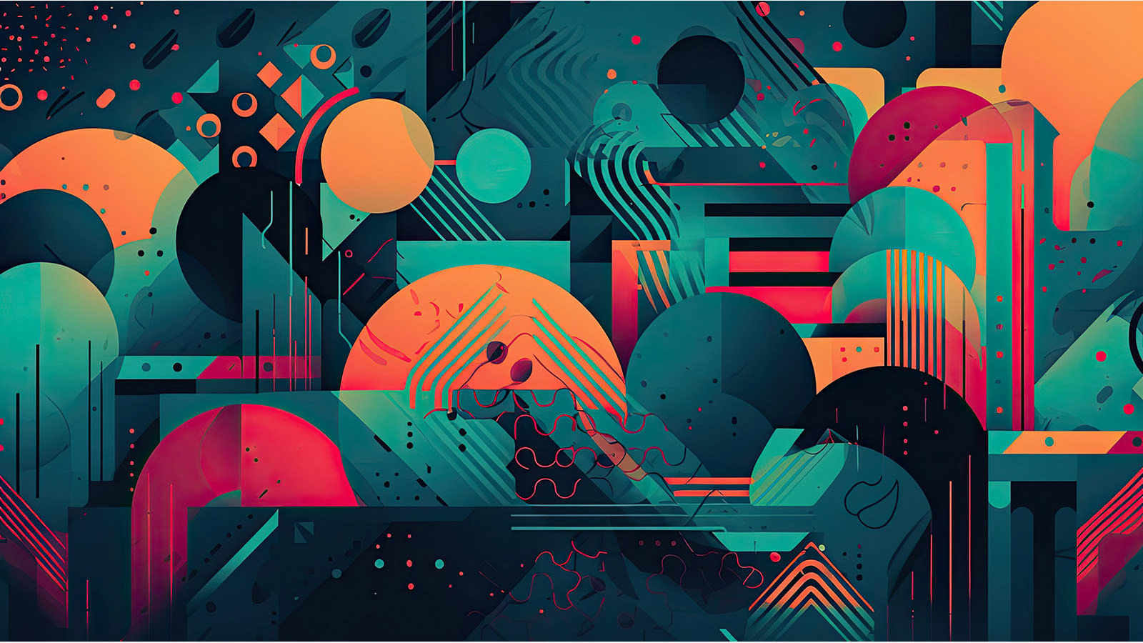 Color Palette and Tile Wallpaper