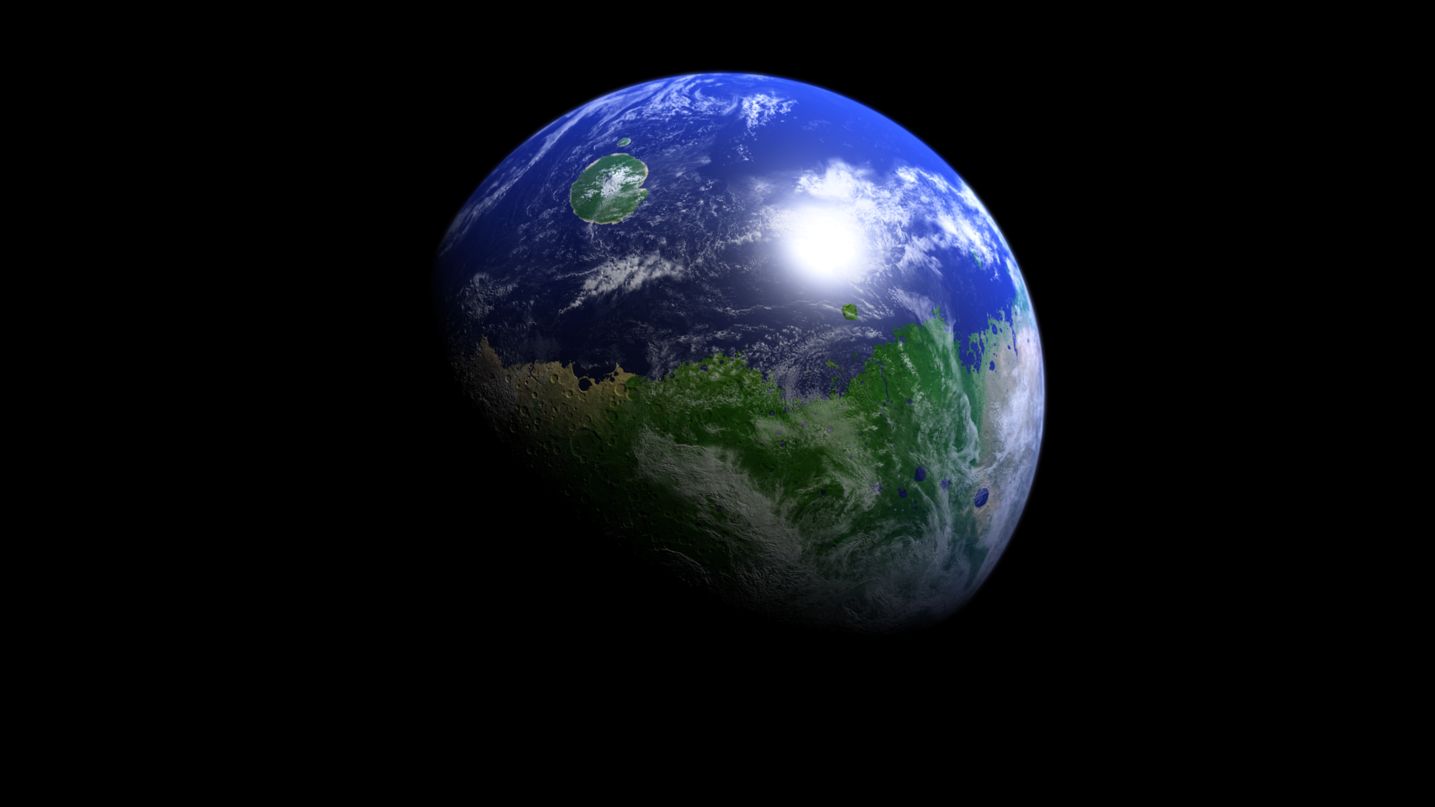 Photo Earth Planets Space 2880x1620