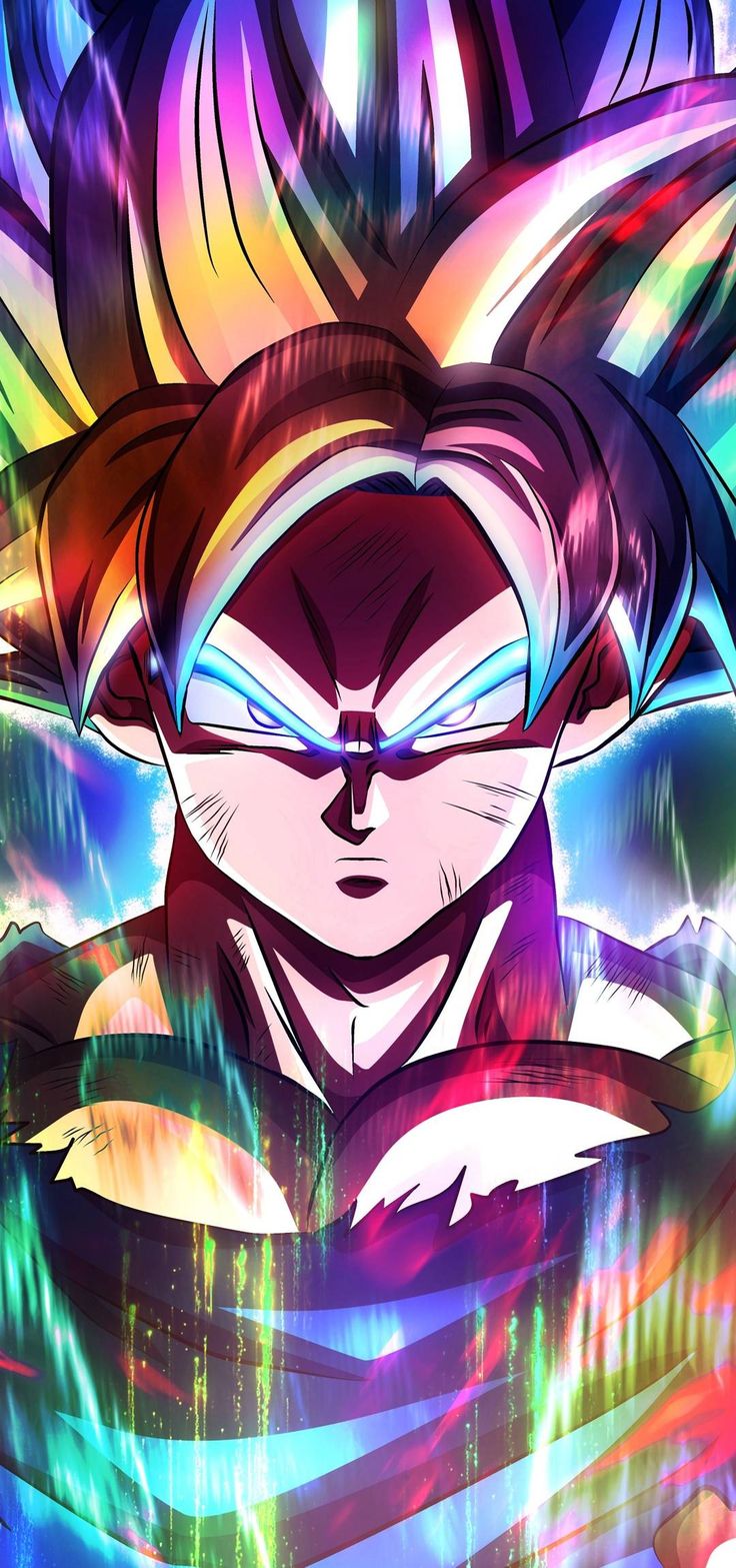 Fondo de pantalla DBZ neon. Fondo de