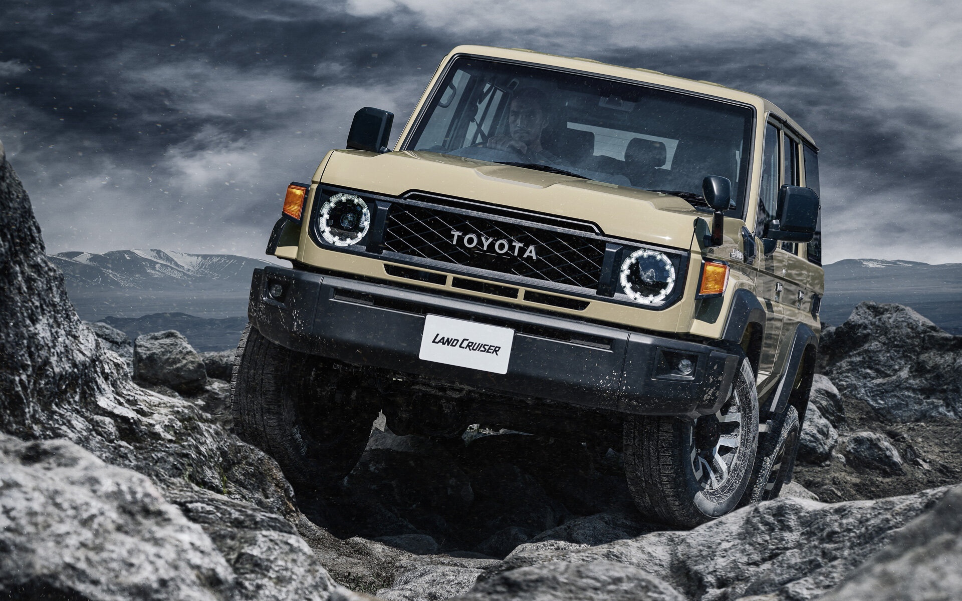 Wallpaper SUV, Toyota, Toyota, Kruzak, Land Cruiser, 2023, Off Road Vehicle, Toyota Land Cruiser 70 For Mobile And Desktop, Section Toyota, Resolution 1920x1200