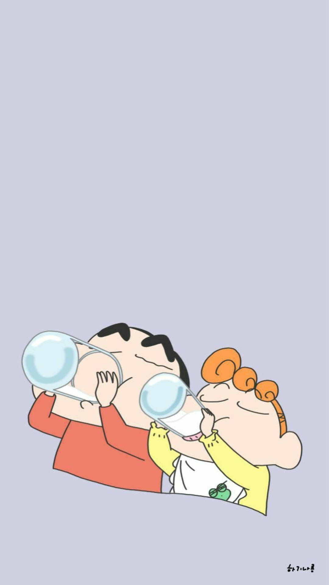 Download Himawari And Shinchan