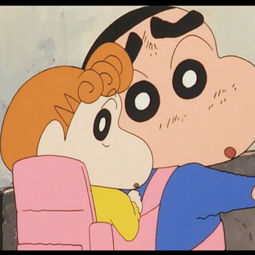 adorable. Himawari and Shinnosuke