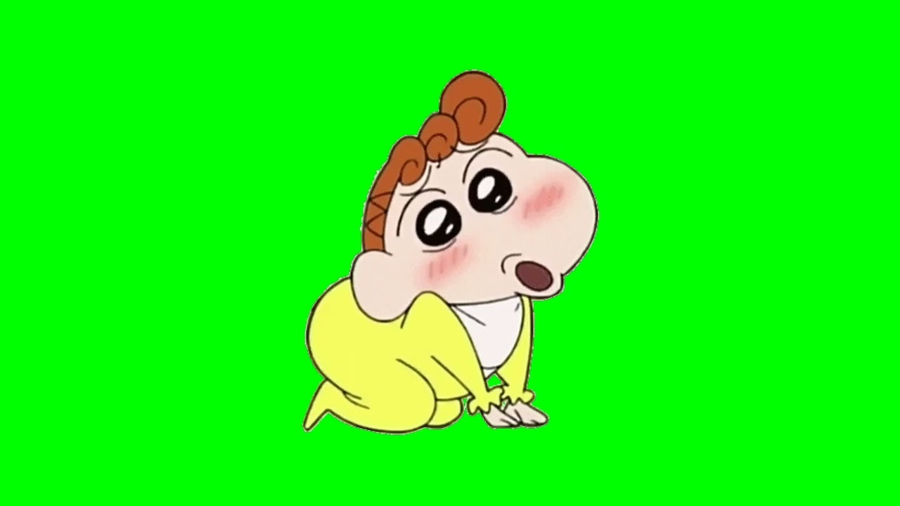 himawari Crayon Shin shin chan In Front