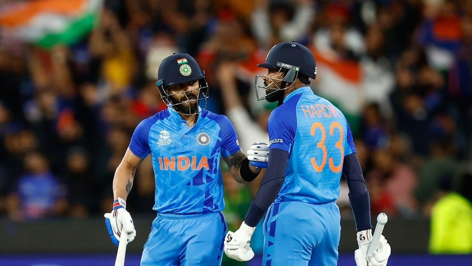 Virat Kohli and Hardik Pandya