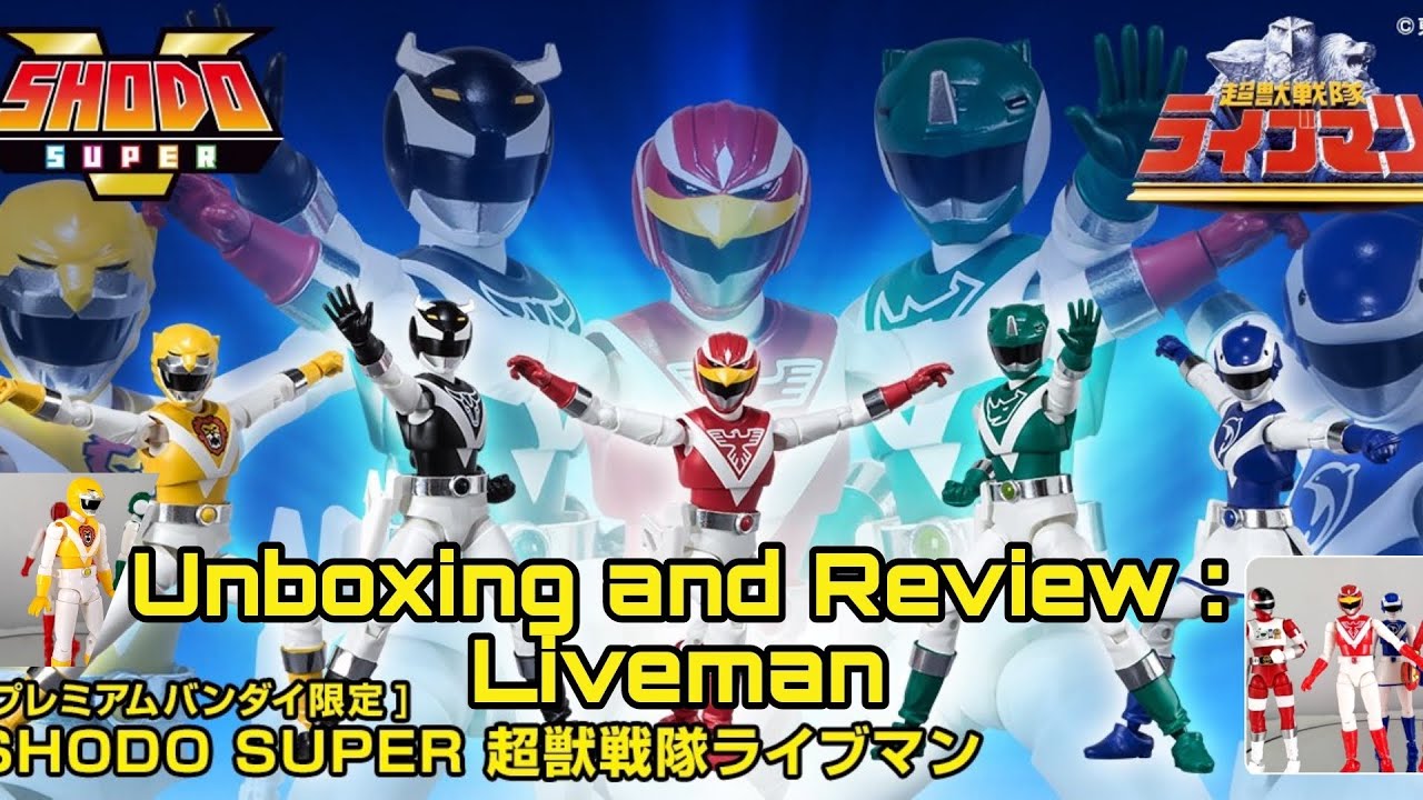 Shodo Super, Choujyu Sentai Liveman. P