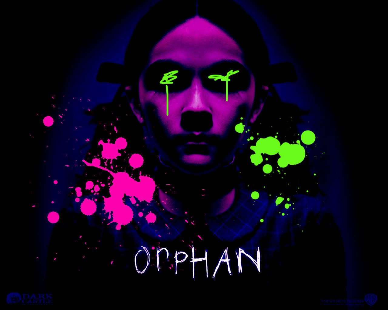 painting on wall orphan movie image