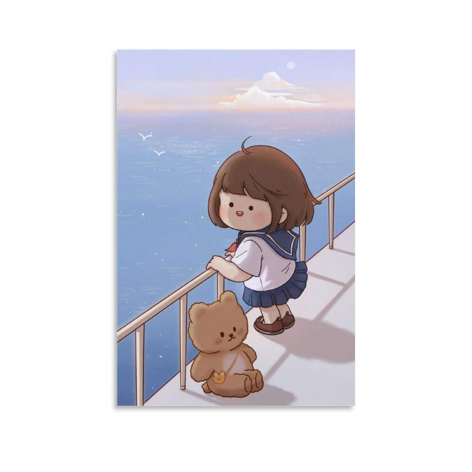 Bear Canvas Art Poster and Wall Art