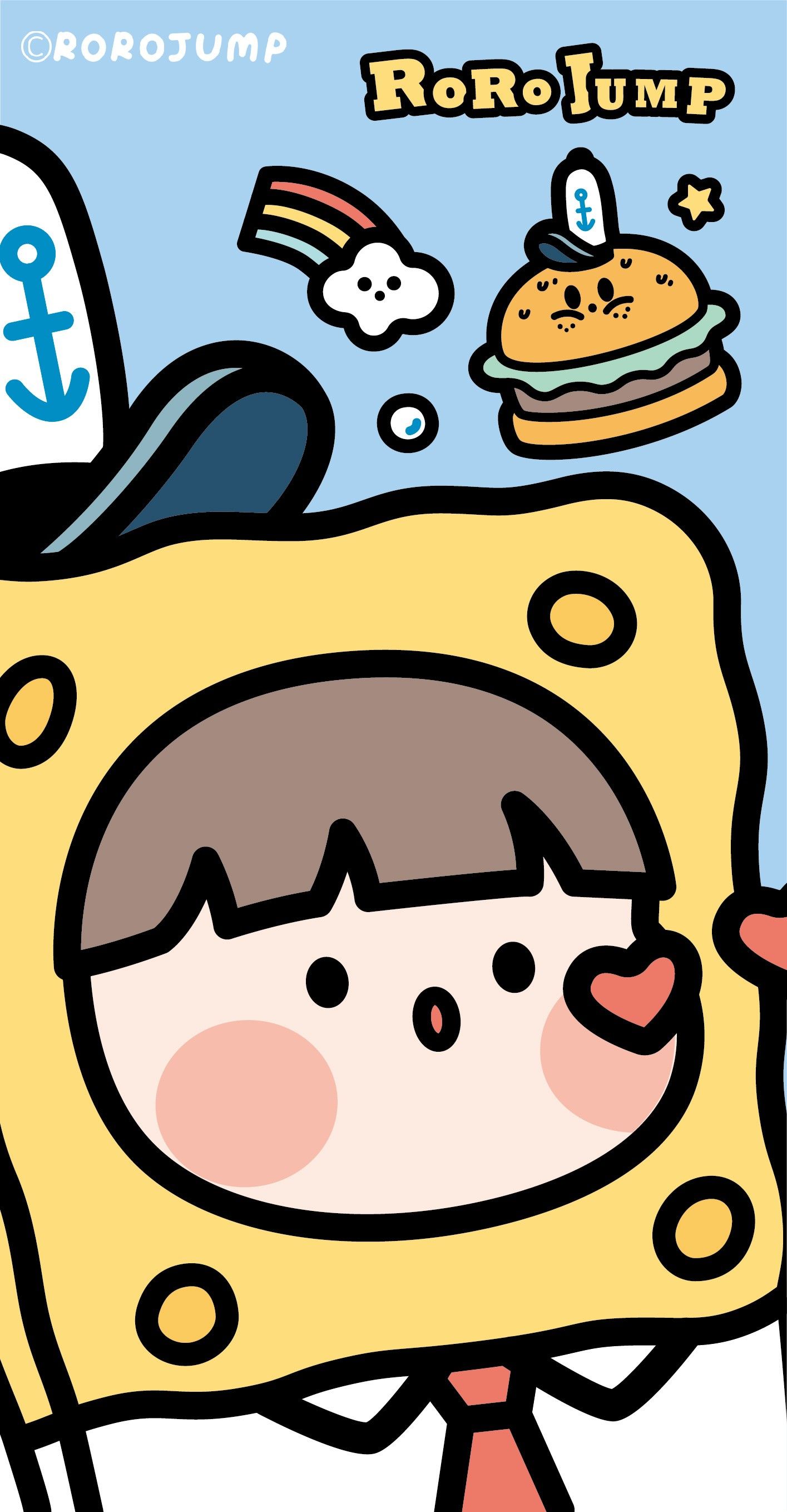 Rorojump. Cute cartoon