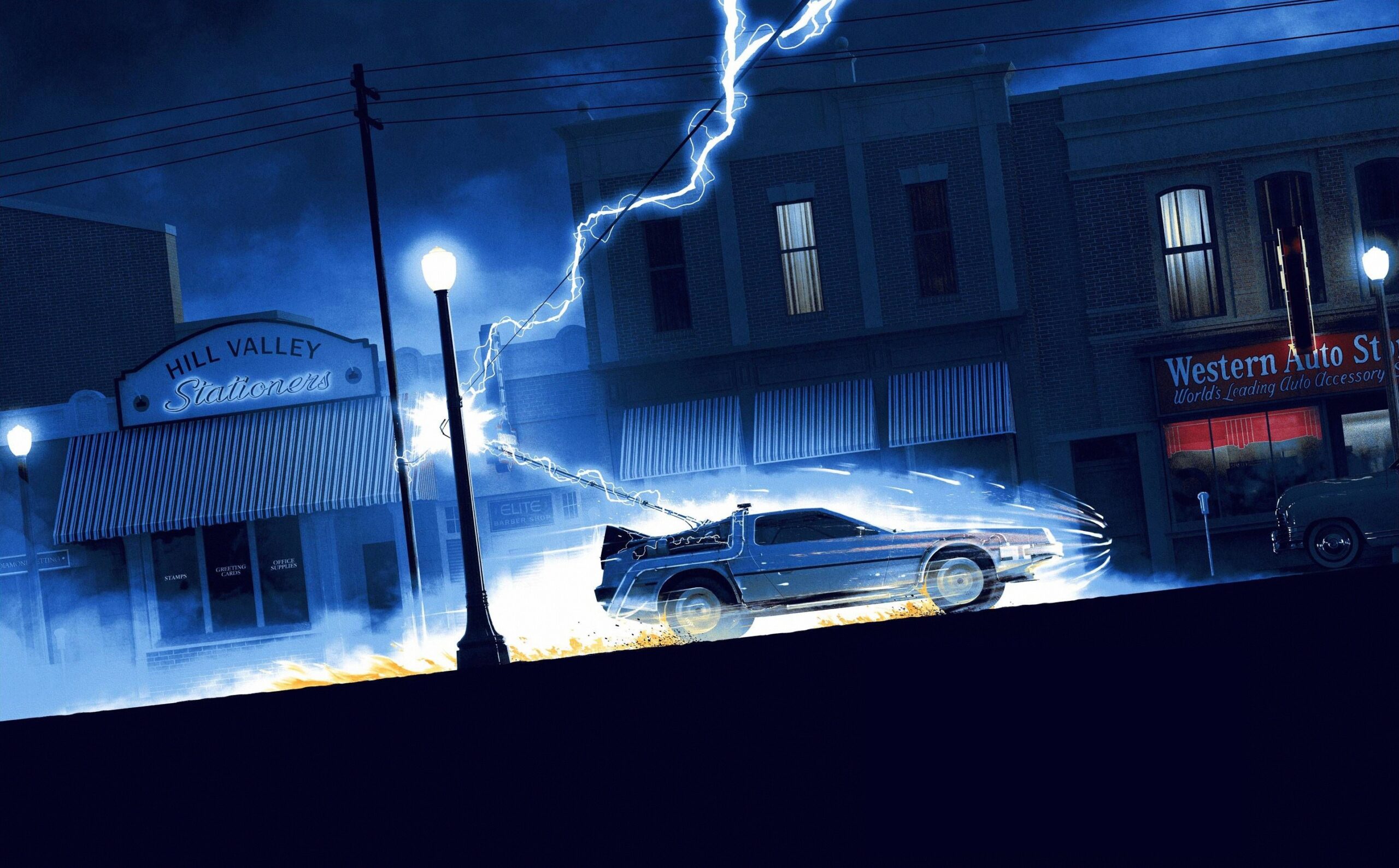 Back to the Future Desktop Wallpaper