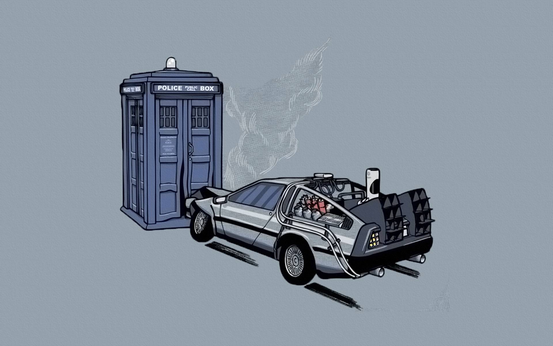 Back To The Future HD Wallpaper