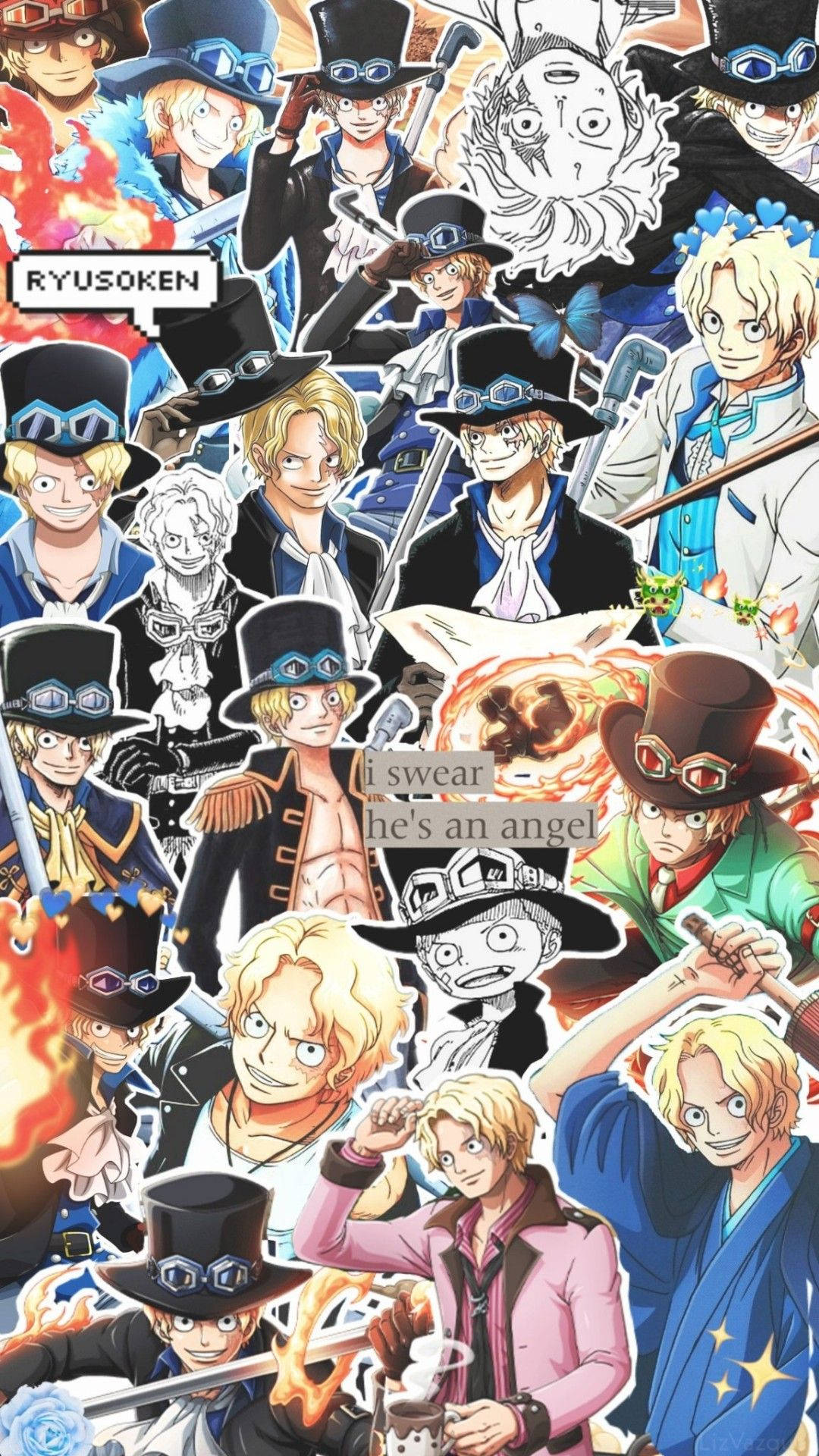 Download Cool Sabo One Piece Aesthetic