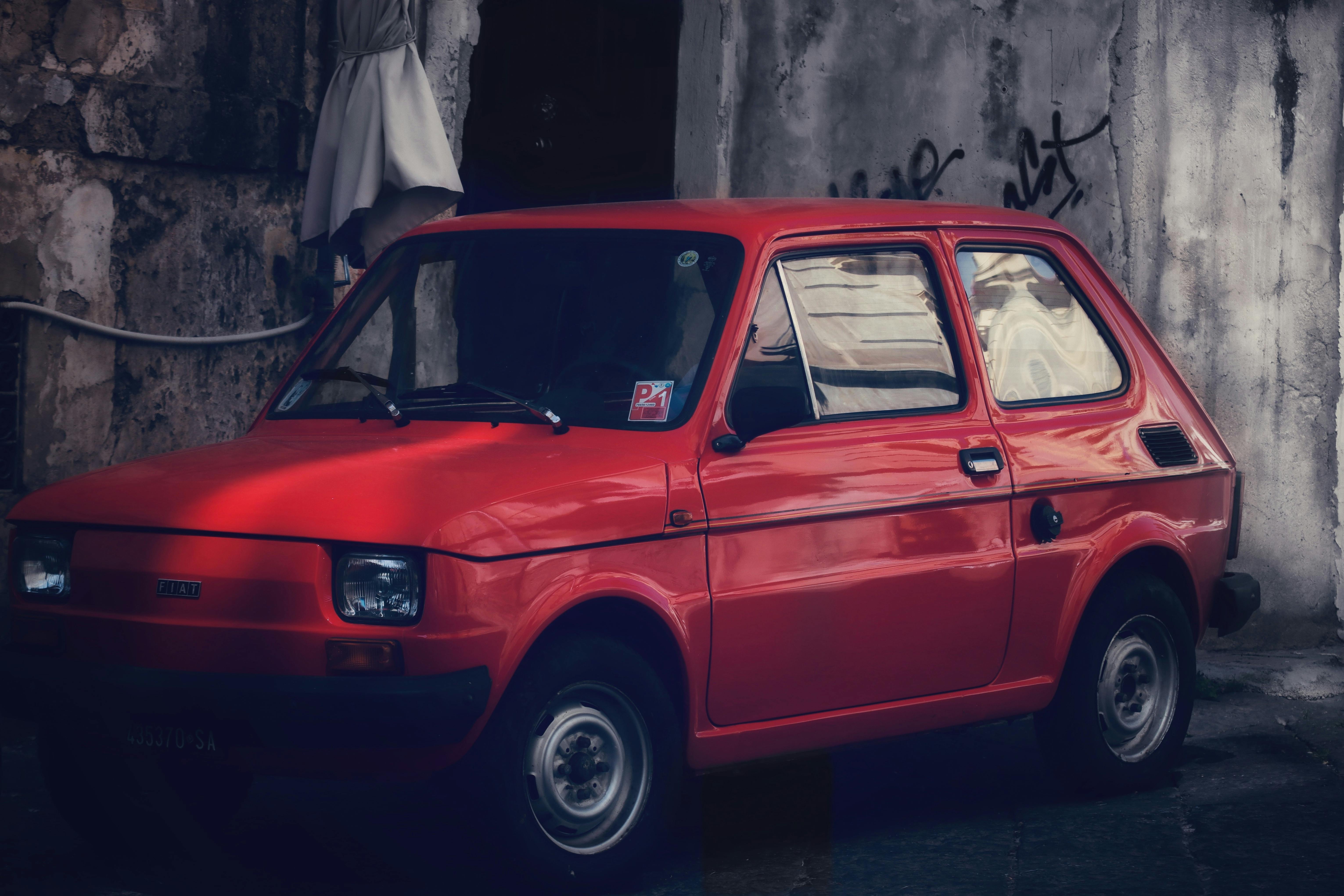 Red Polish Fiat 126 · Free