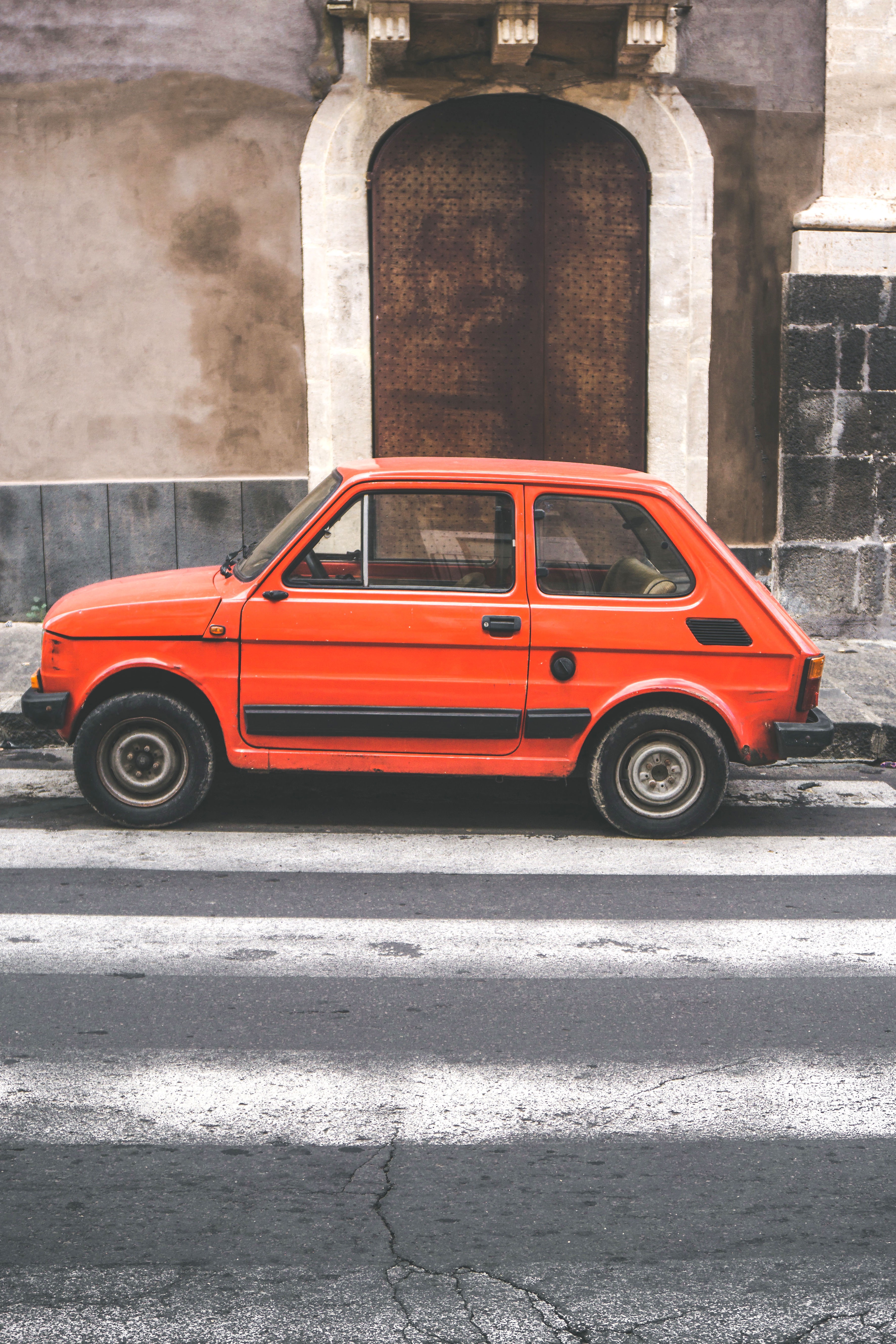 city car, land vehicle, automobile