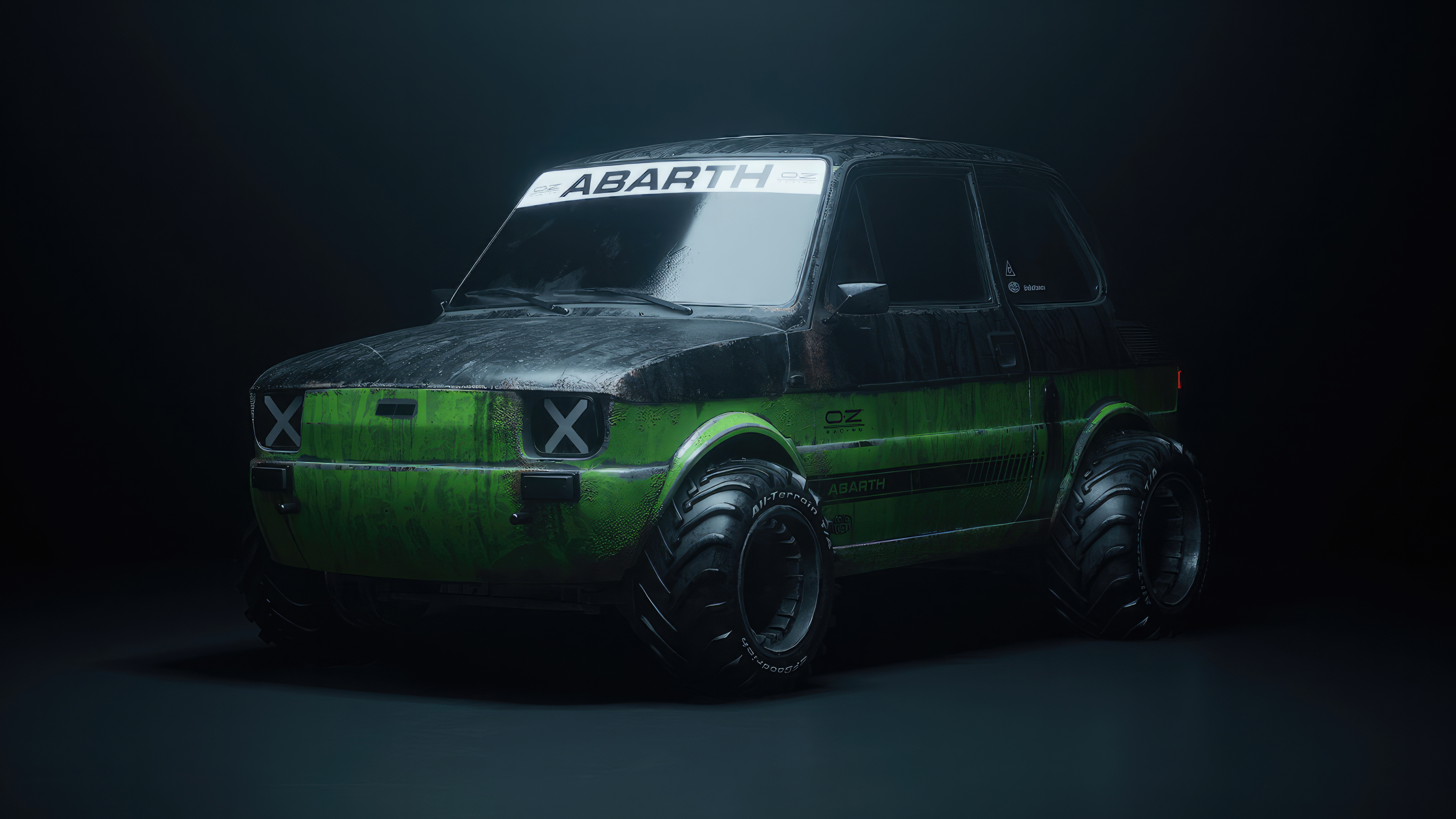 Fiat 126 Concept 4k Wallpaper, HD Cars