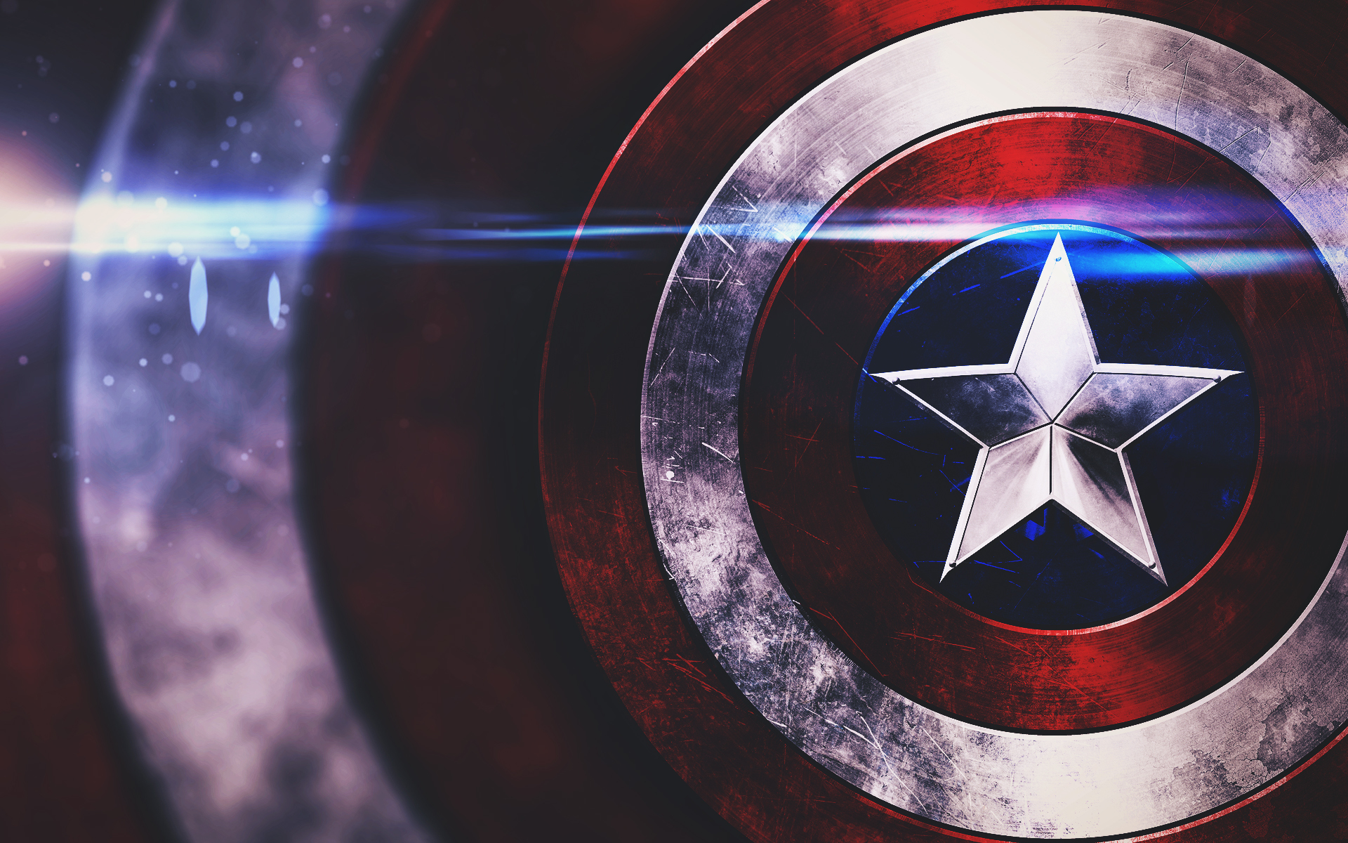 Wallpaper stars, shield, Captain America, Marvel Comics for mobile and desktop, section фантастика, resolution 1920x1200