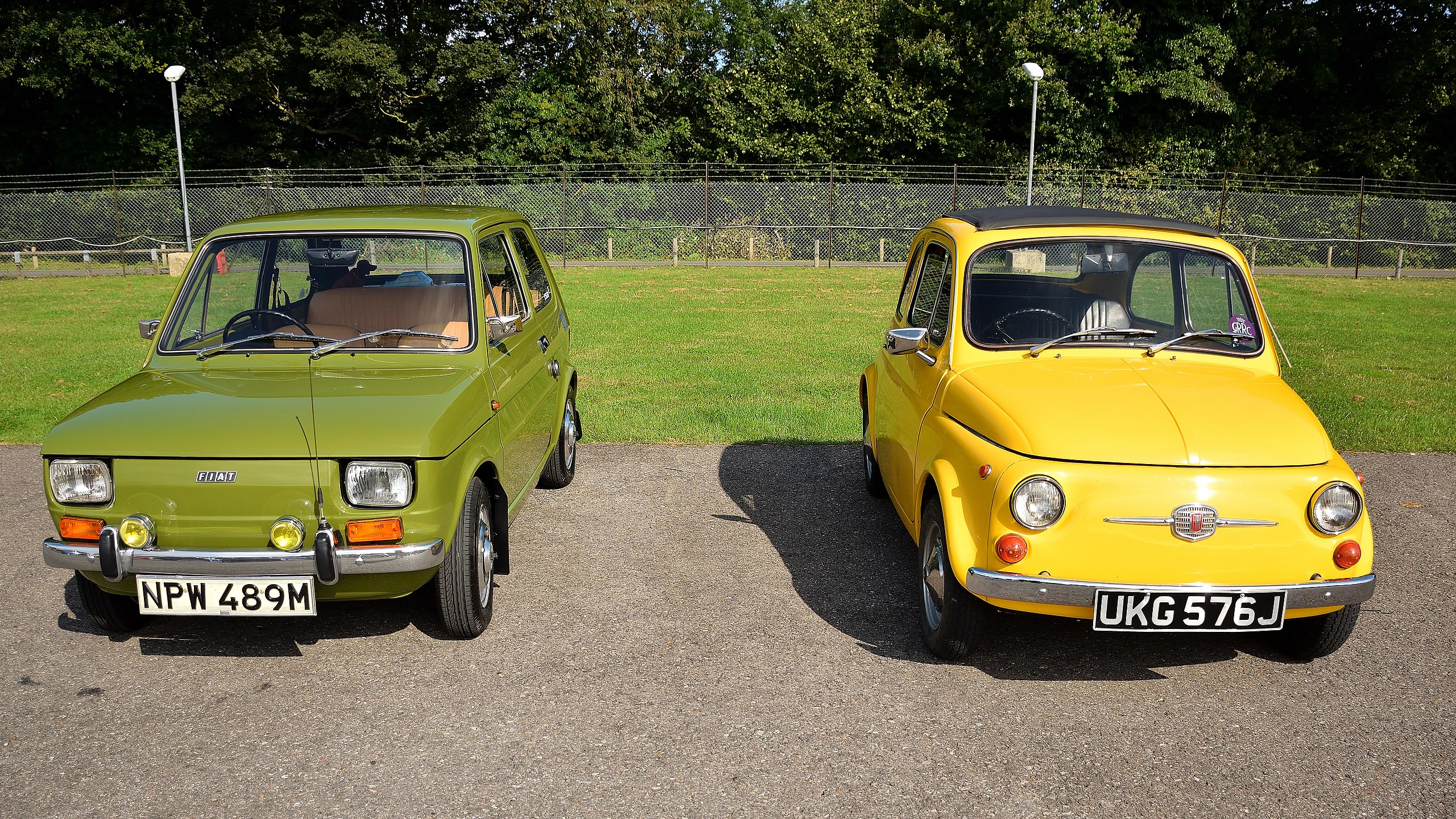 Classic FIAT 126 and 500