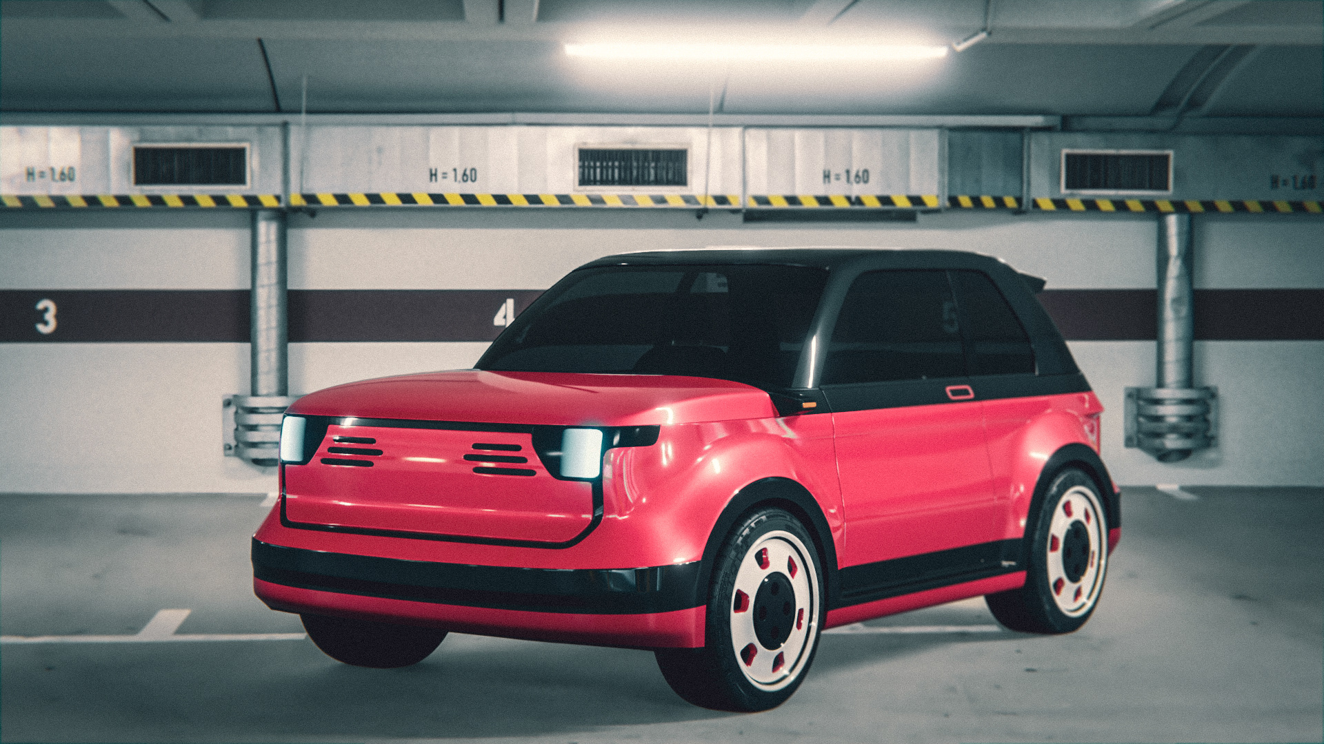 EV Fiat 126 Concept Projects