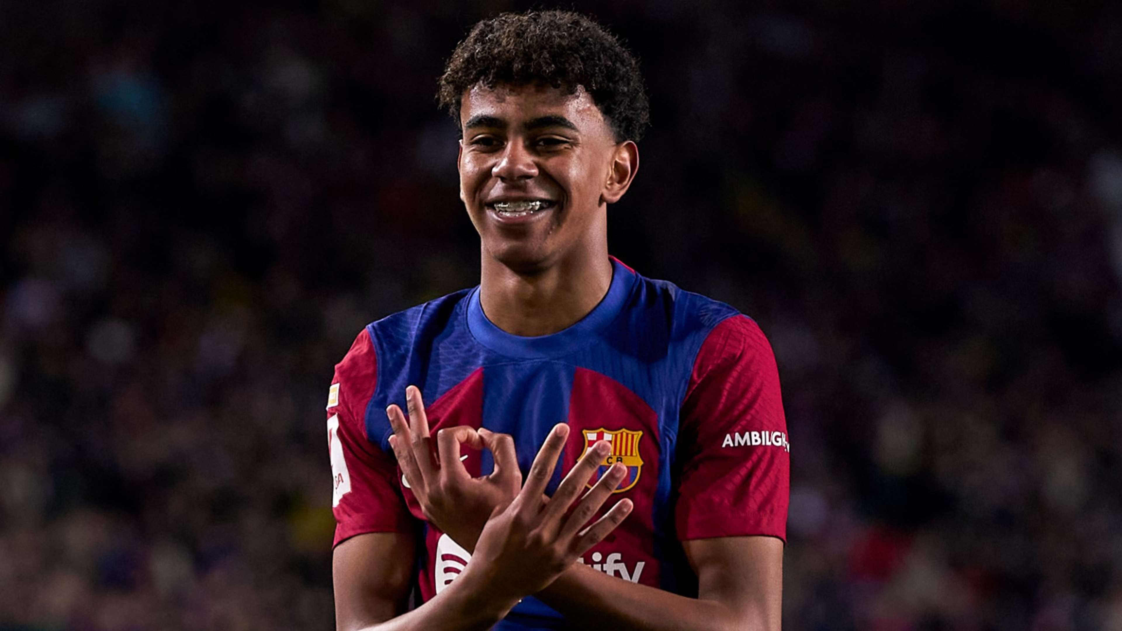 Barcelona & Spain star's goal gesture