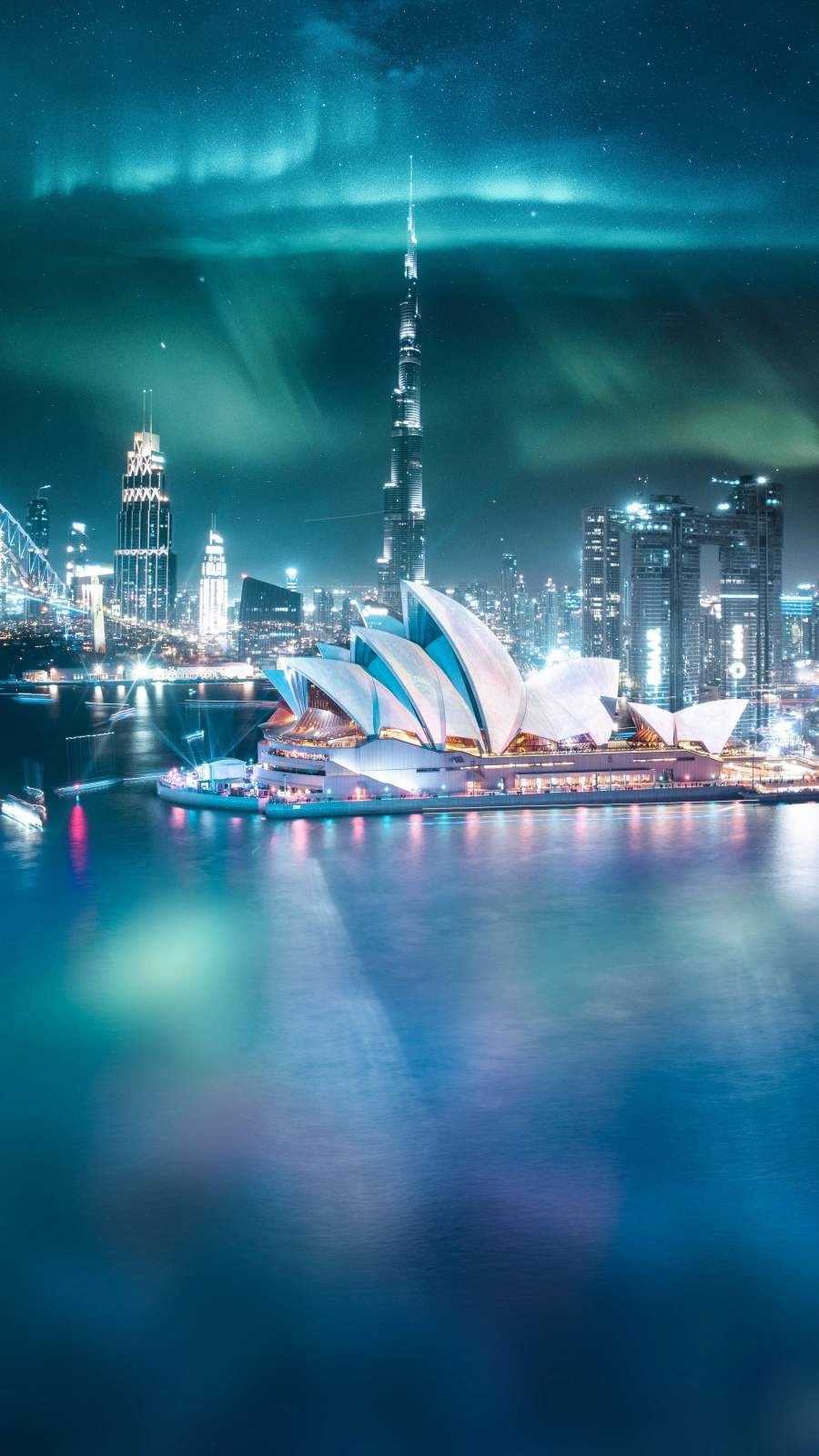 Sydney Crossover iPhone Wallpaper