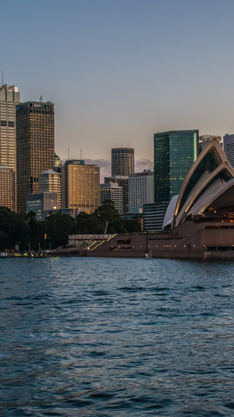 Download wallpaper 750x1334 buildings