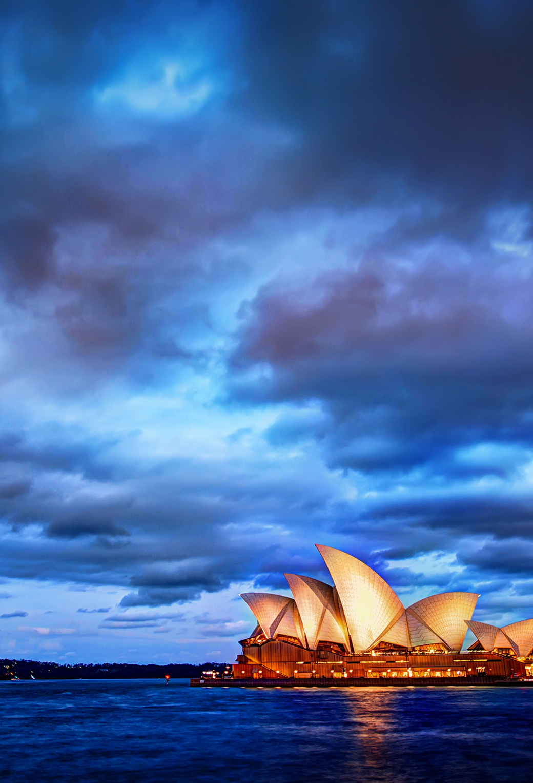 Sydney Glows at Sunset Wallpaper