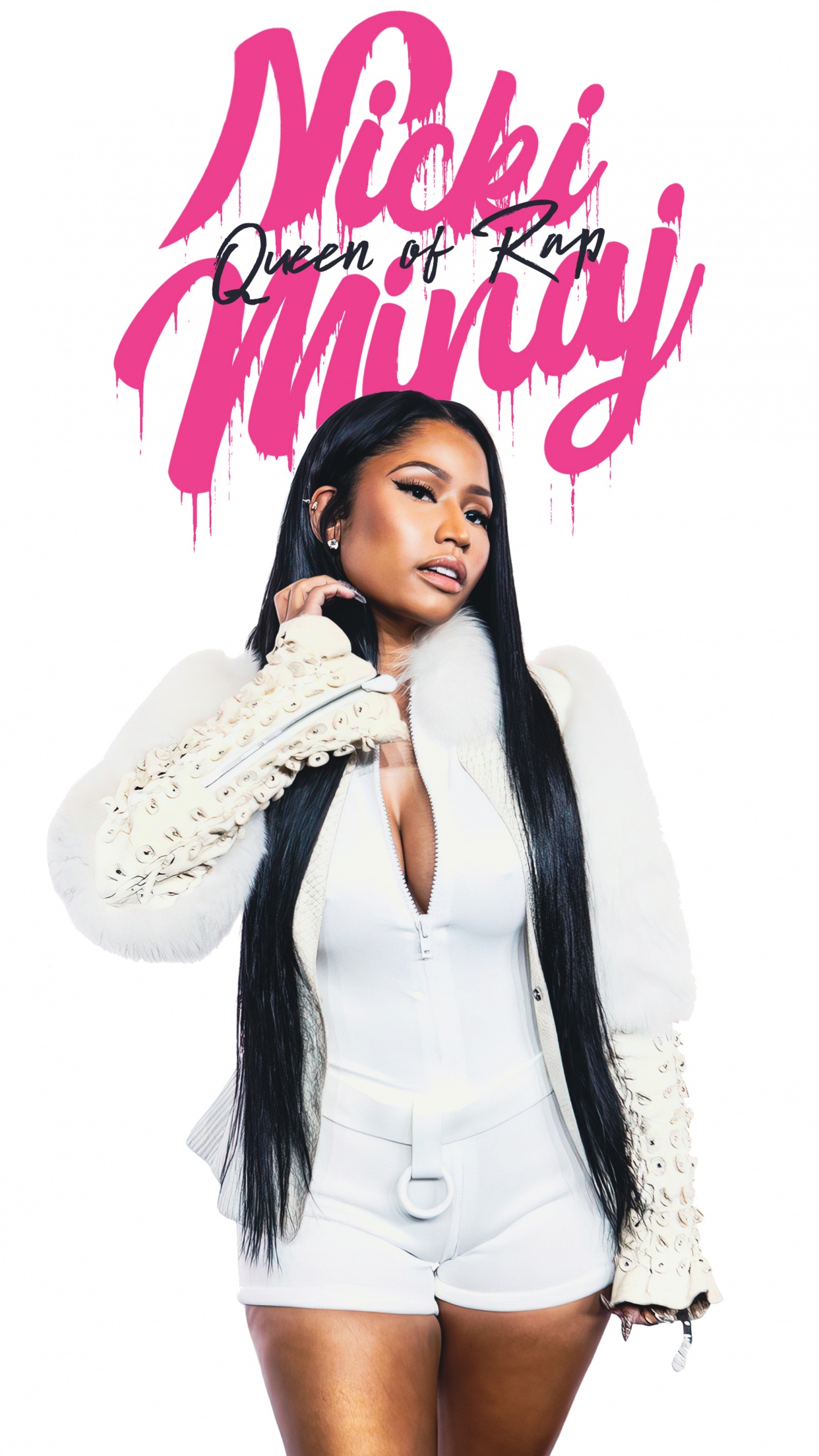Nicki Minaj Queen of Rap 5K Wallpaper