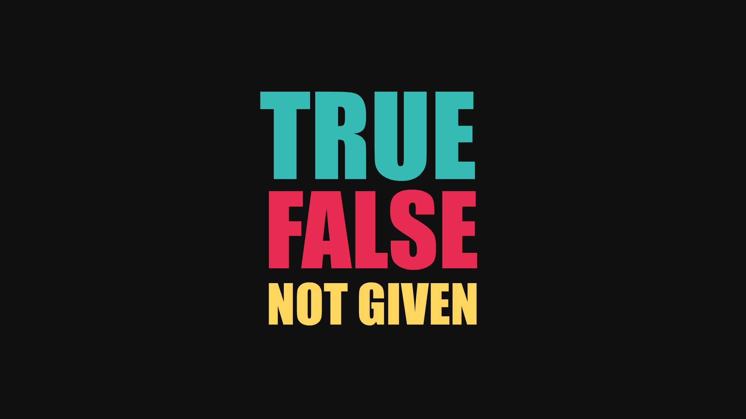 IELTS True / False / Not Given