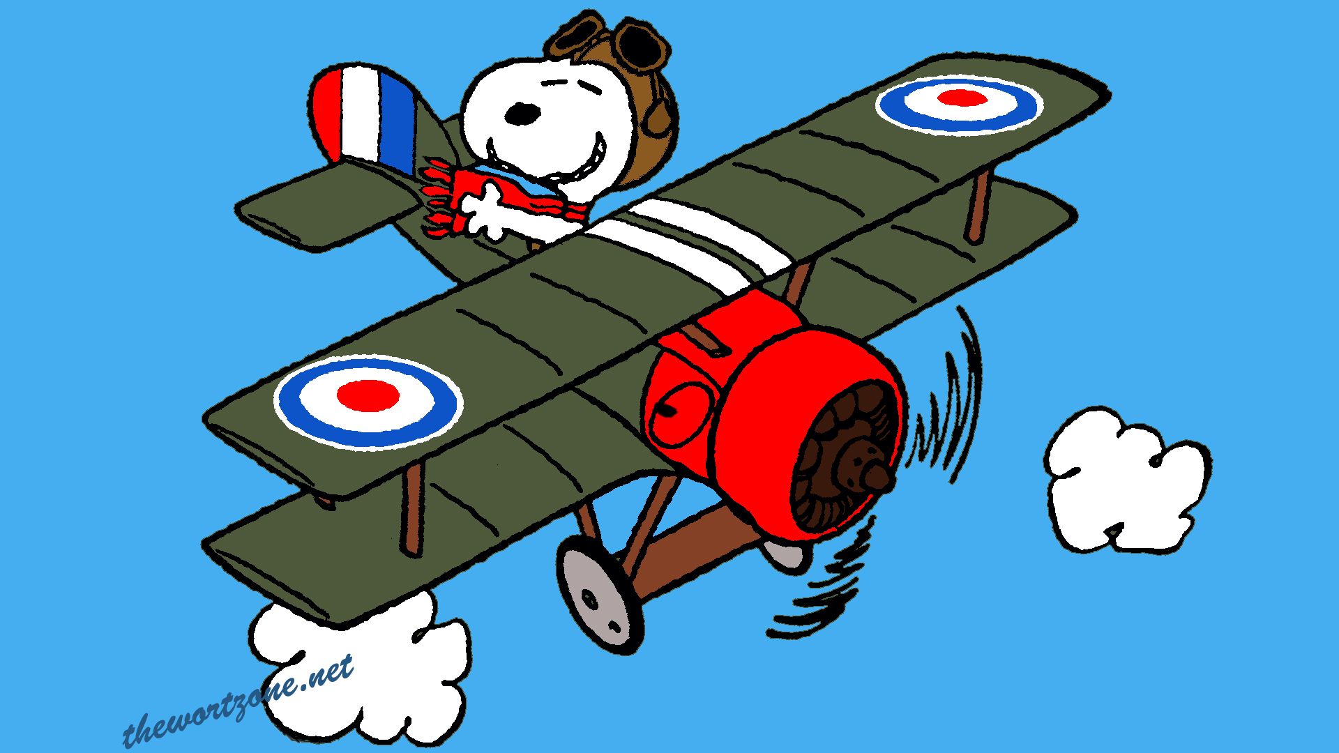 snoopy and the sopwith camel. Snoopy