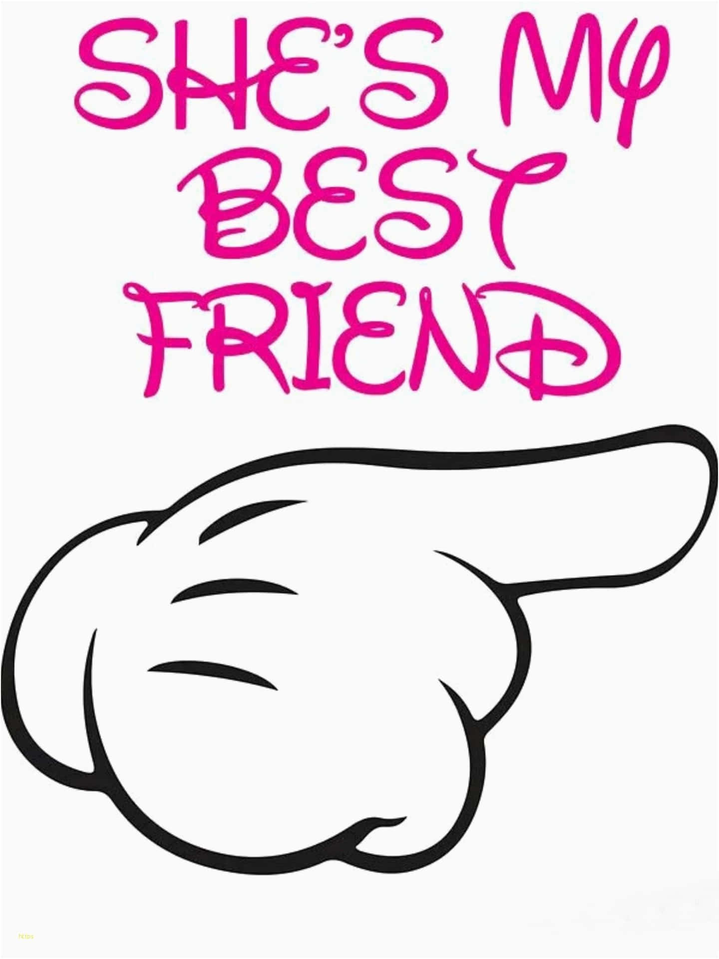 Download Best Friend Aesthetic Mickey