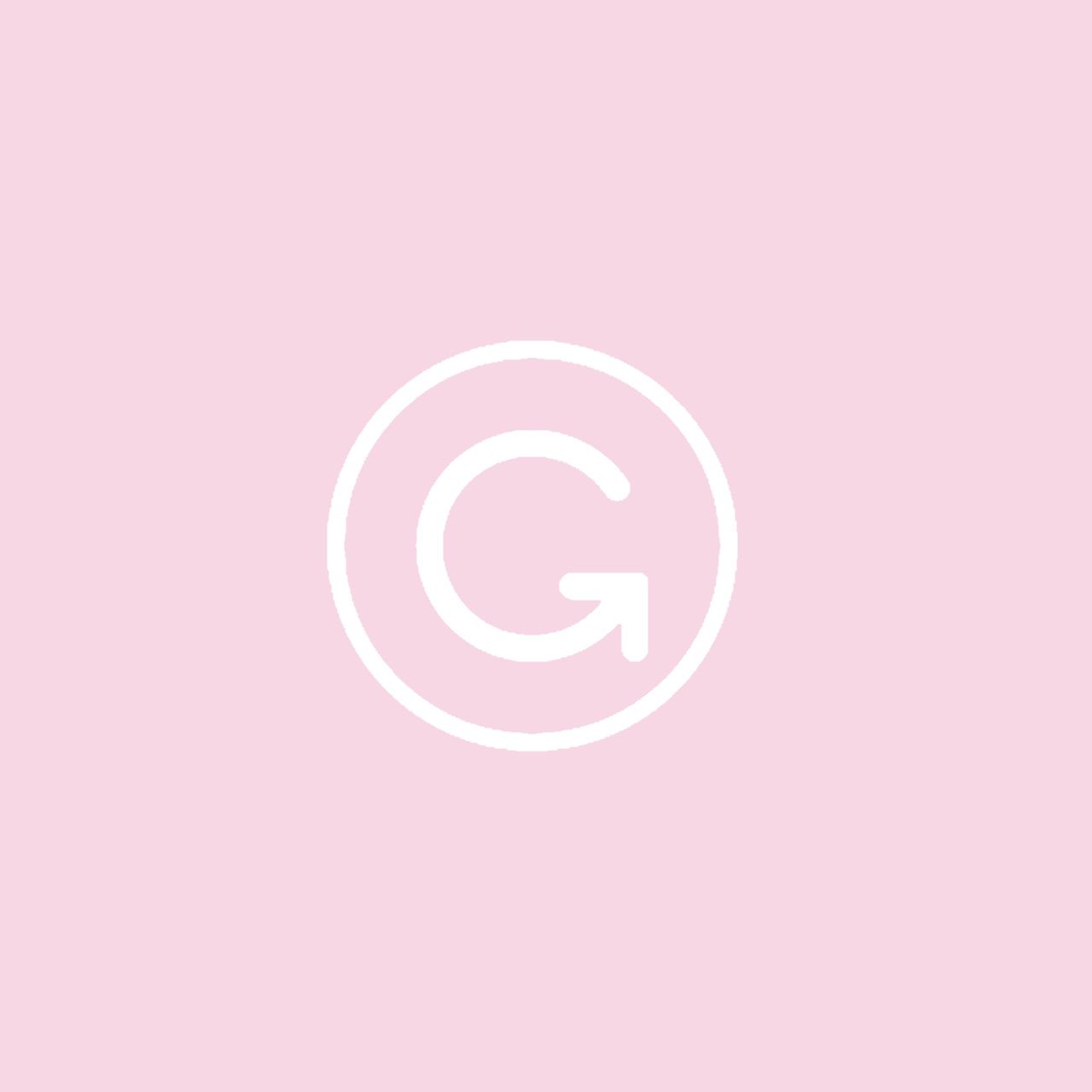 Pink Grammarly App Icon